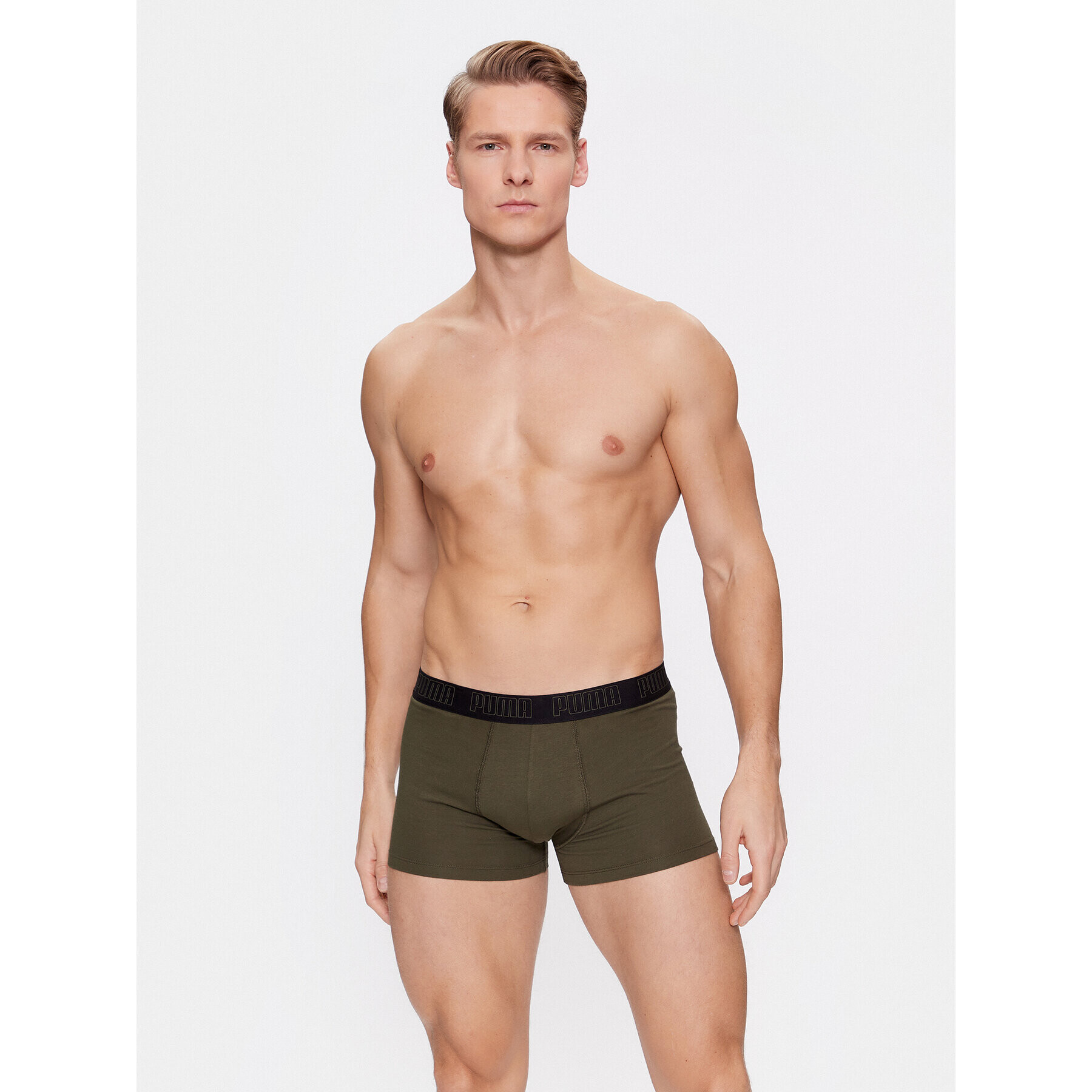 Puma Комплект 2 чифта боксерки Everyday 935015 Черен - Pepit.bg