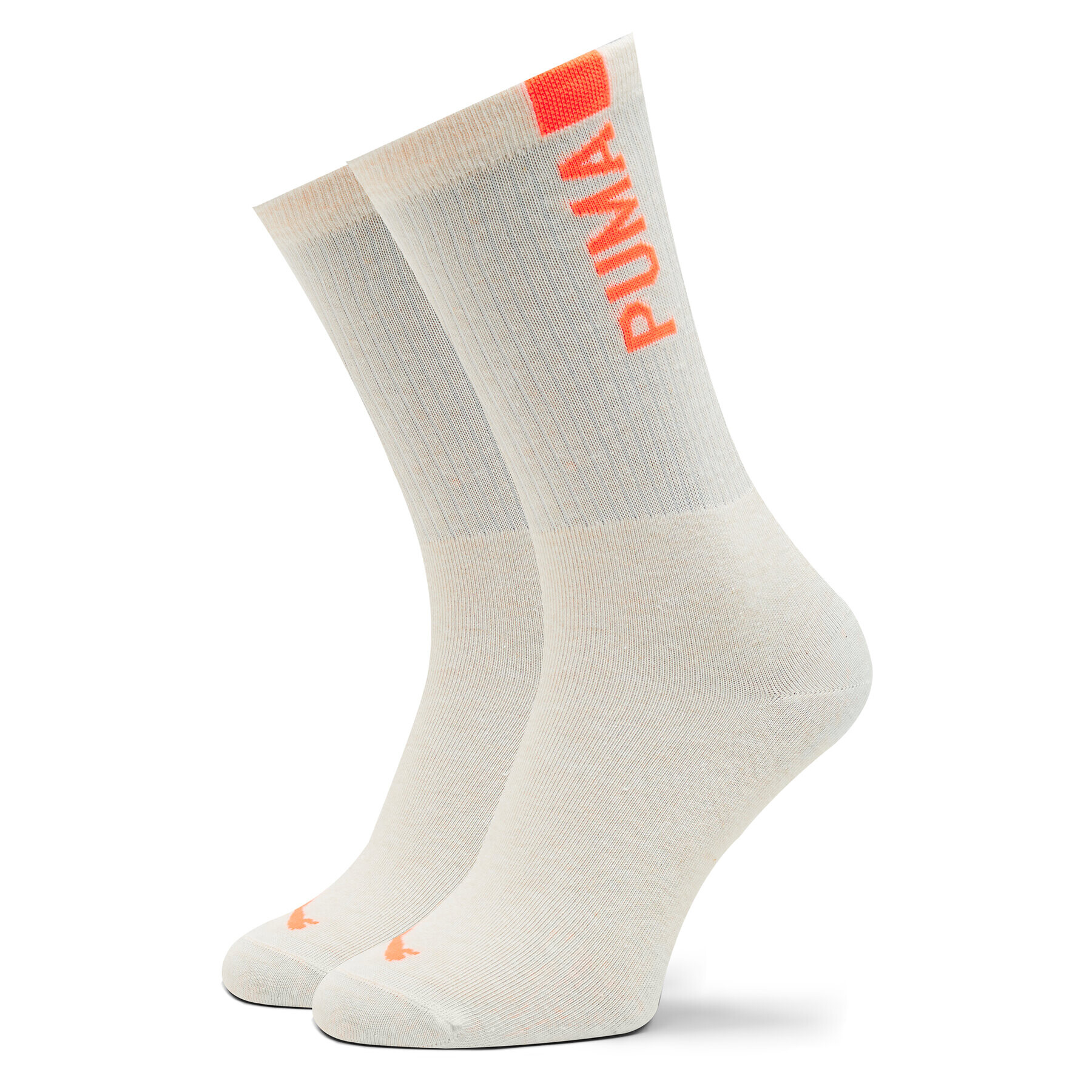 Puma Комплект 2 чифта дълги чорапи дамски Women Slouch Sock 2P 938005 Бял - Pepit.bg