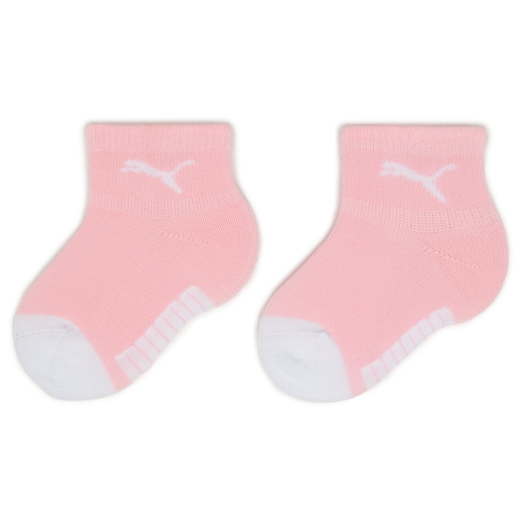 Puma Комплект 2 чифта дълги чорапи детски Baby Mini Cats Lifestyle Sock 2P 935478 Бял - Pepit.bg