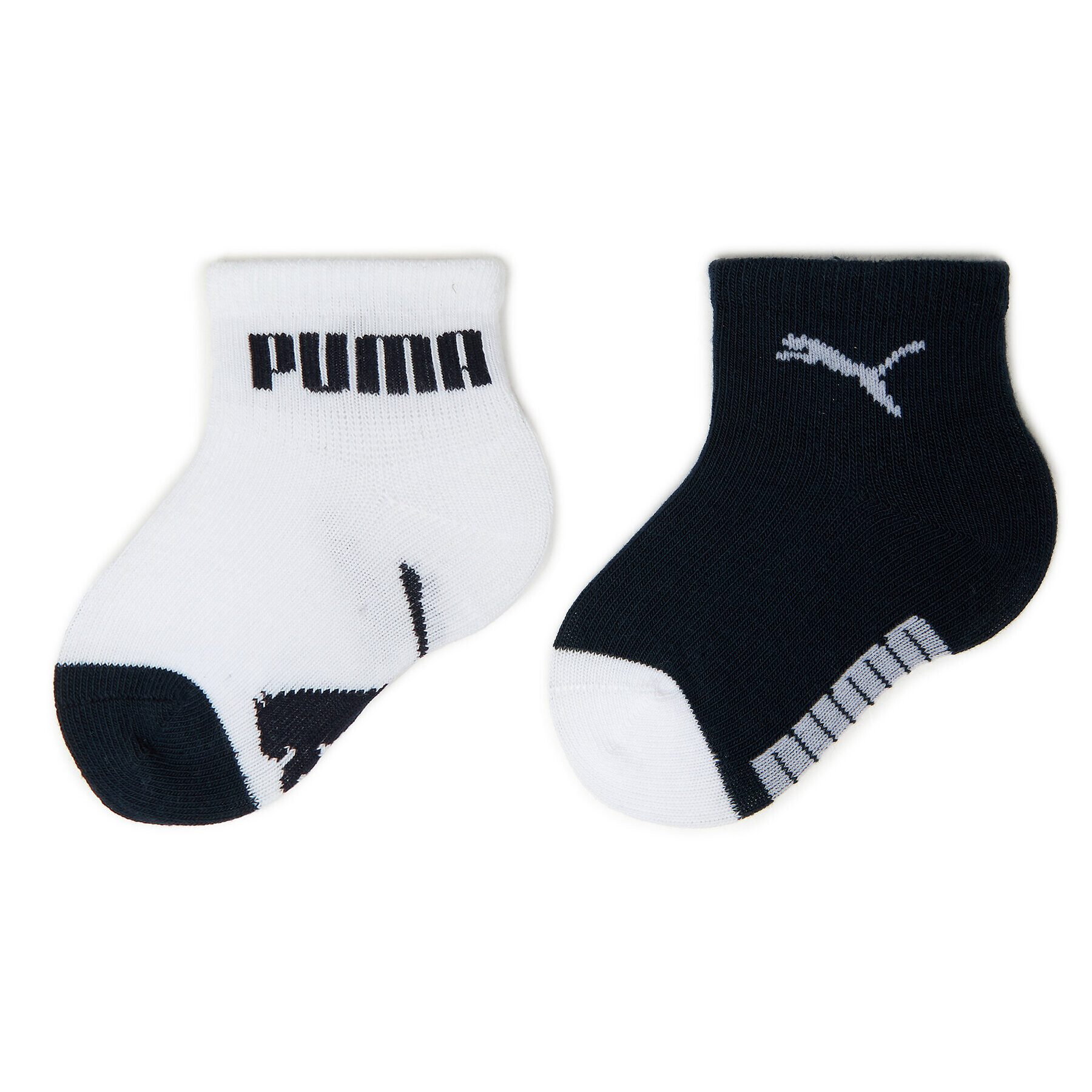 Puma Комплект 2 чифта дълги чорапи детски Baby Mini Cats Lifestyle Sock 2P 935478 Тъмносин - Pepit.bg