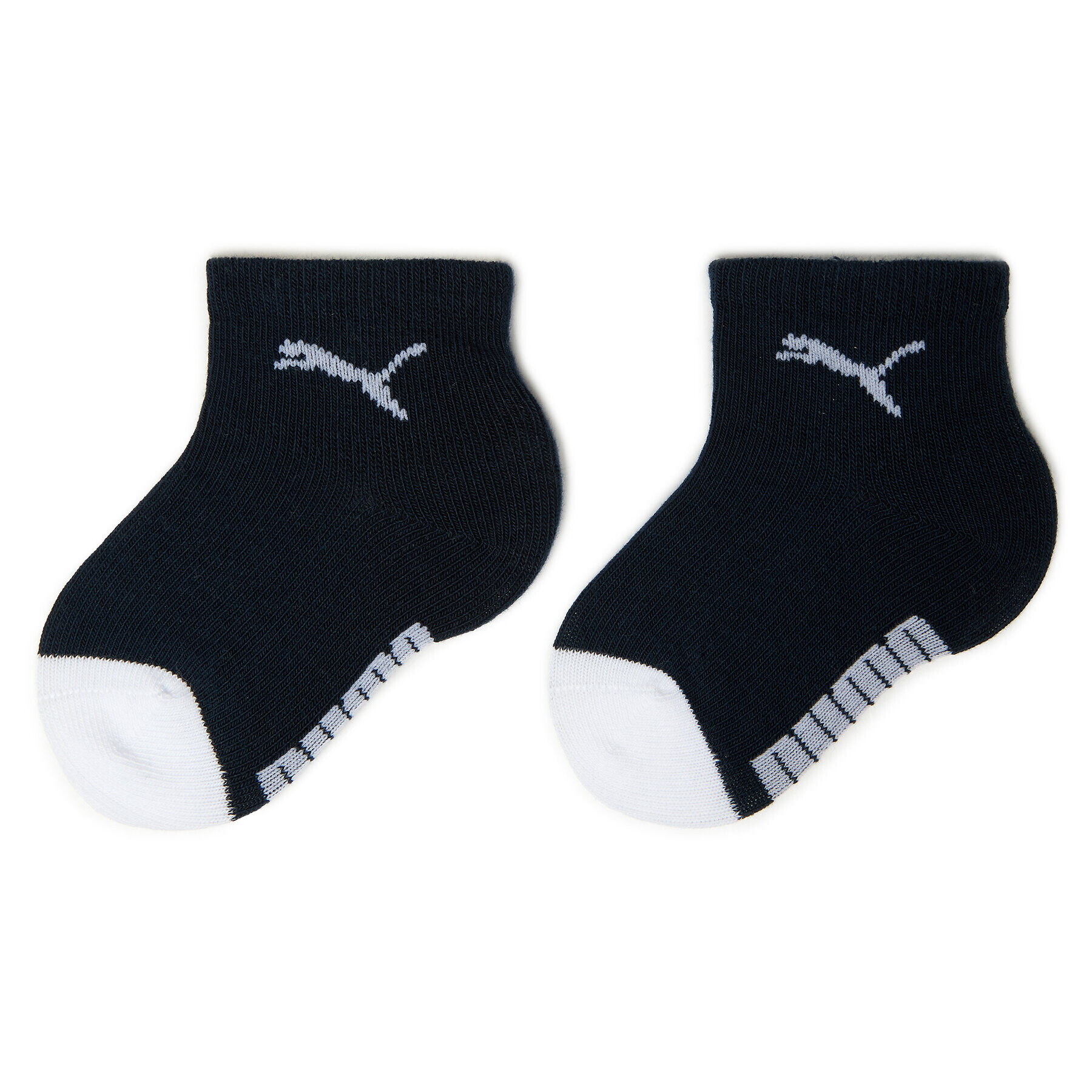 Puma Комплект 2 чифта дълги чорапи детски Baby Mini Cats Lifestyle Sock 2P 935478 Тъмносин - Pepit.bg