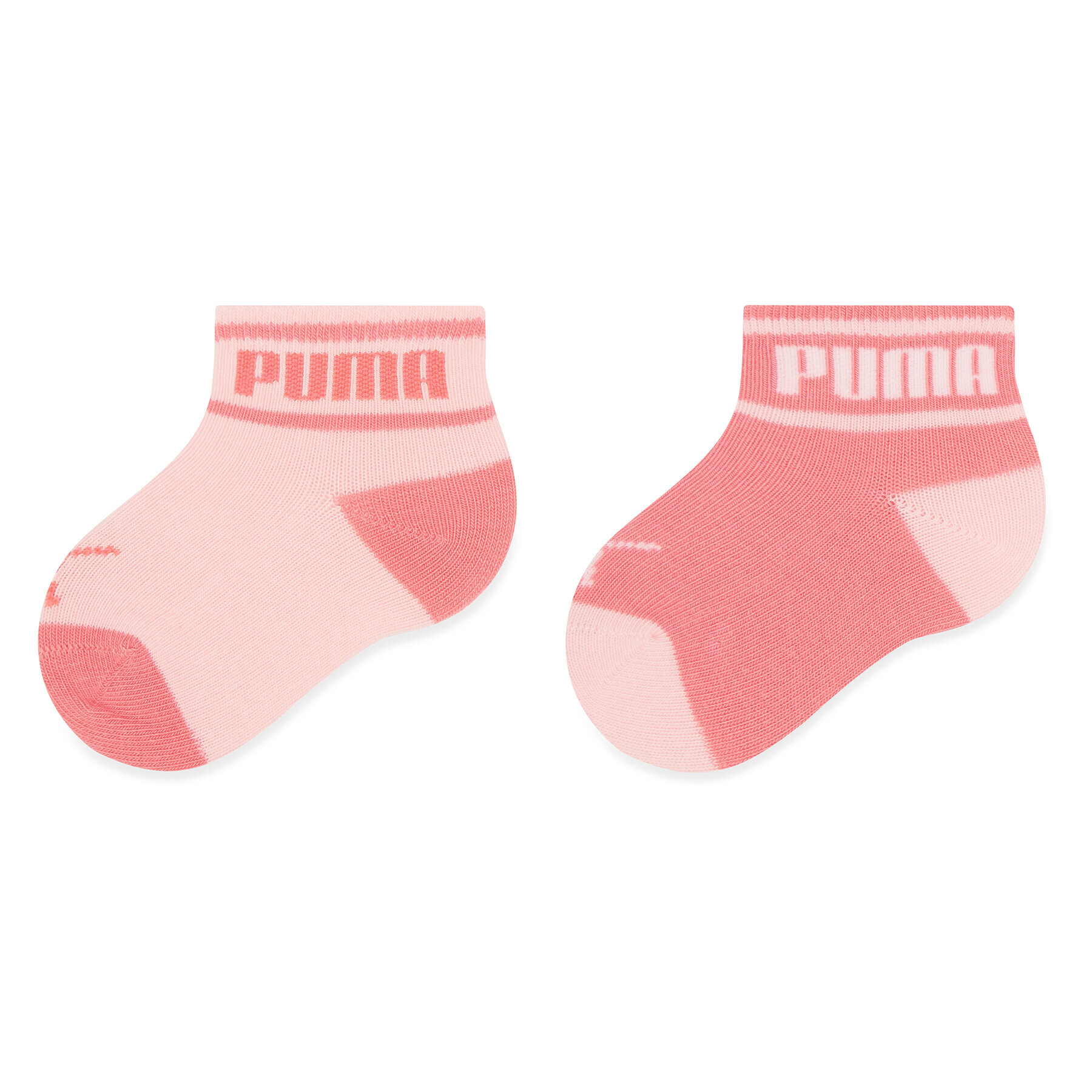 Puma Комплект 2 чифта дълги чорапи детски Baby Wording Sock 2P 935479 Розов - Pepit.bg