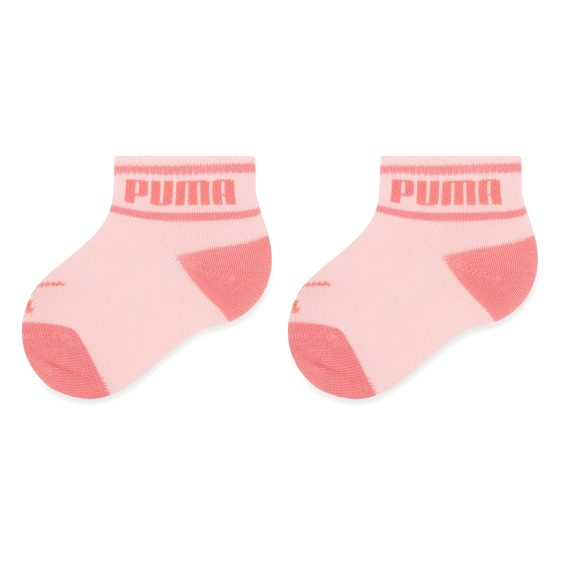 Puma Комплект 2 чифта дълги чорапи детски Baby Wording Sock 2P 935479 Розов - Pepit.bg