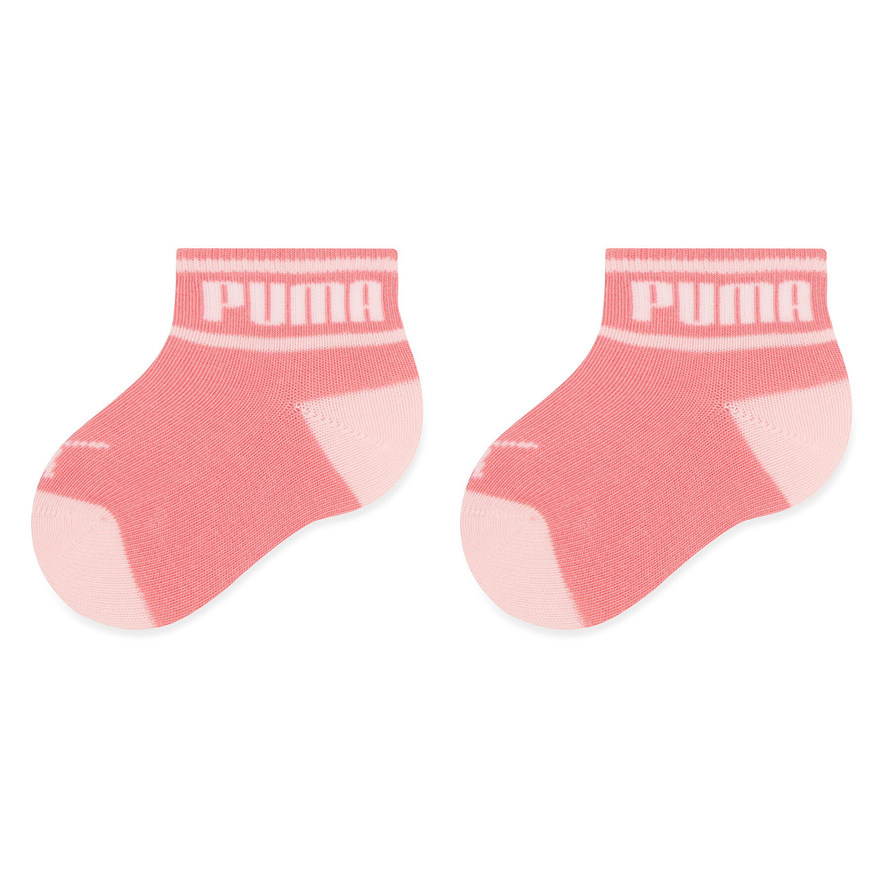 Puma Комплект 2 чифта дълги чорапи детски Baby Wording Sock 2P 935479 Розов - Pepit.bg