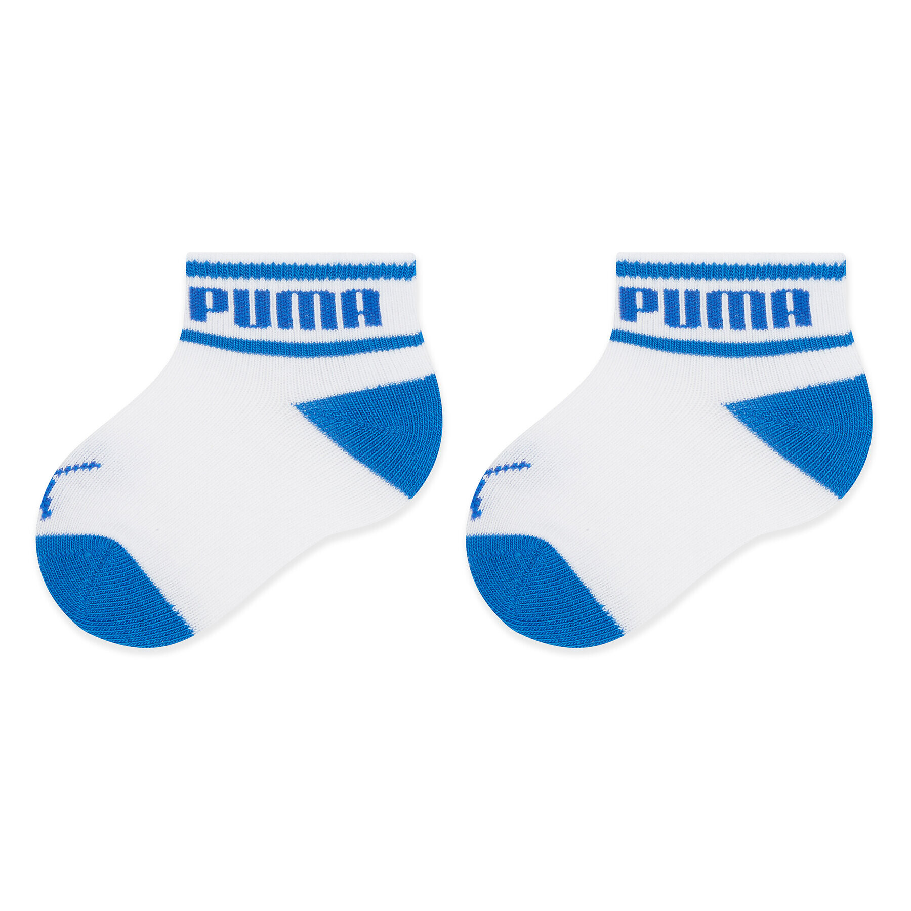 Puma Комплект 2 чифта дълги чорапи детски Baby Wording Sock 2P 935479 Син - Pepit.bg