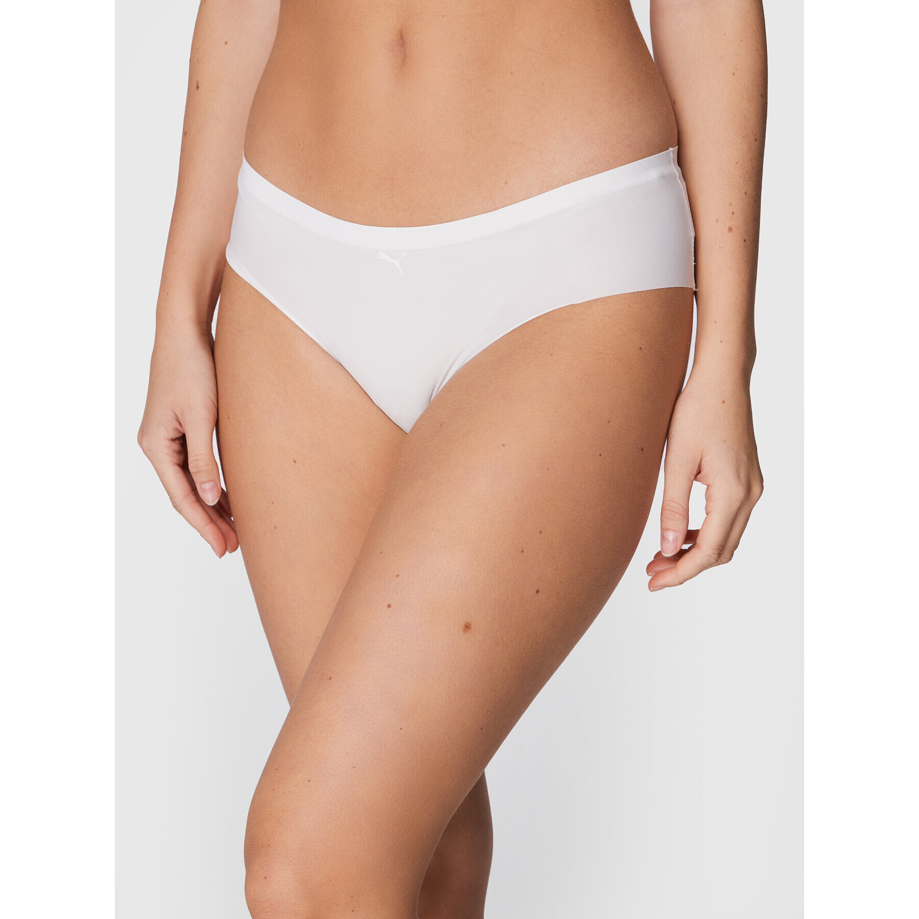 Puma Комплект 2 чифта класически бикини 935024 Бял - Pepit.bg