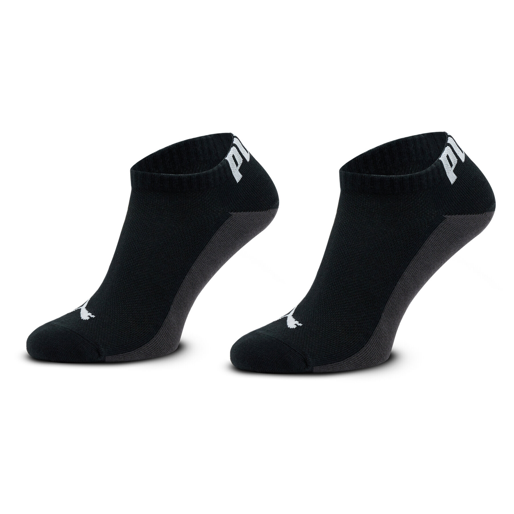 Puma Комплект 2 чифта къси чорапи мъжки Men Back Logo Sneaker 2P 938011 Черен - Pepit.bg