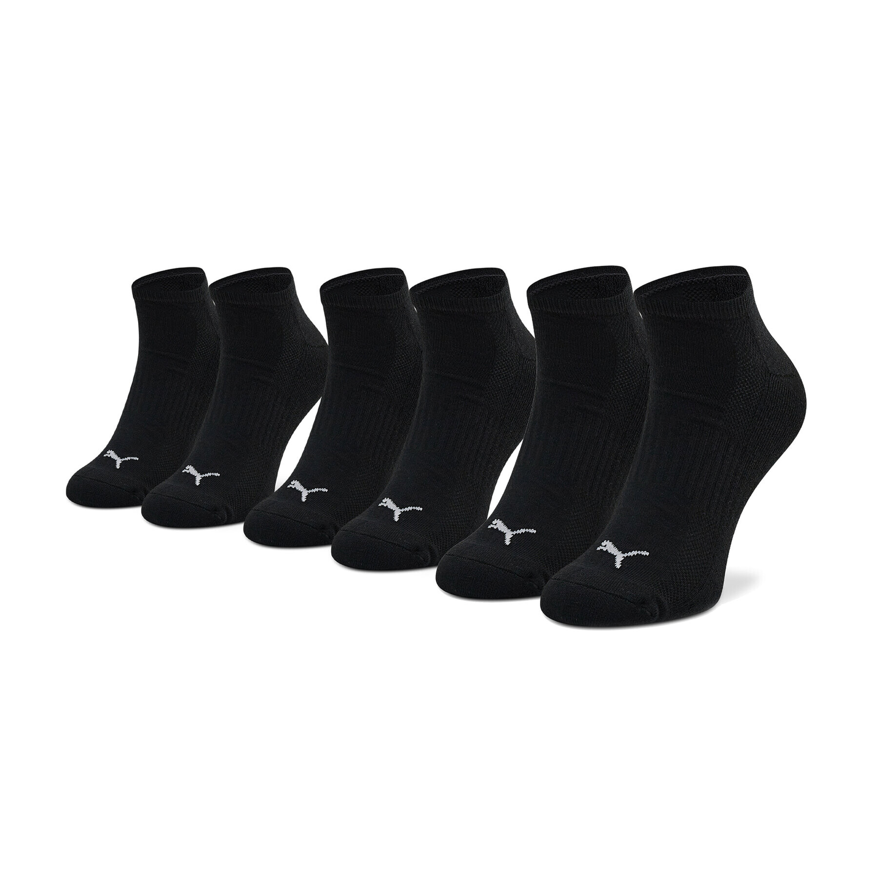 Puma Комплект 3 чифта къси чорапи унисекс 907942 01 Черен - Pepit.bg