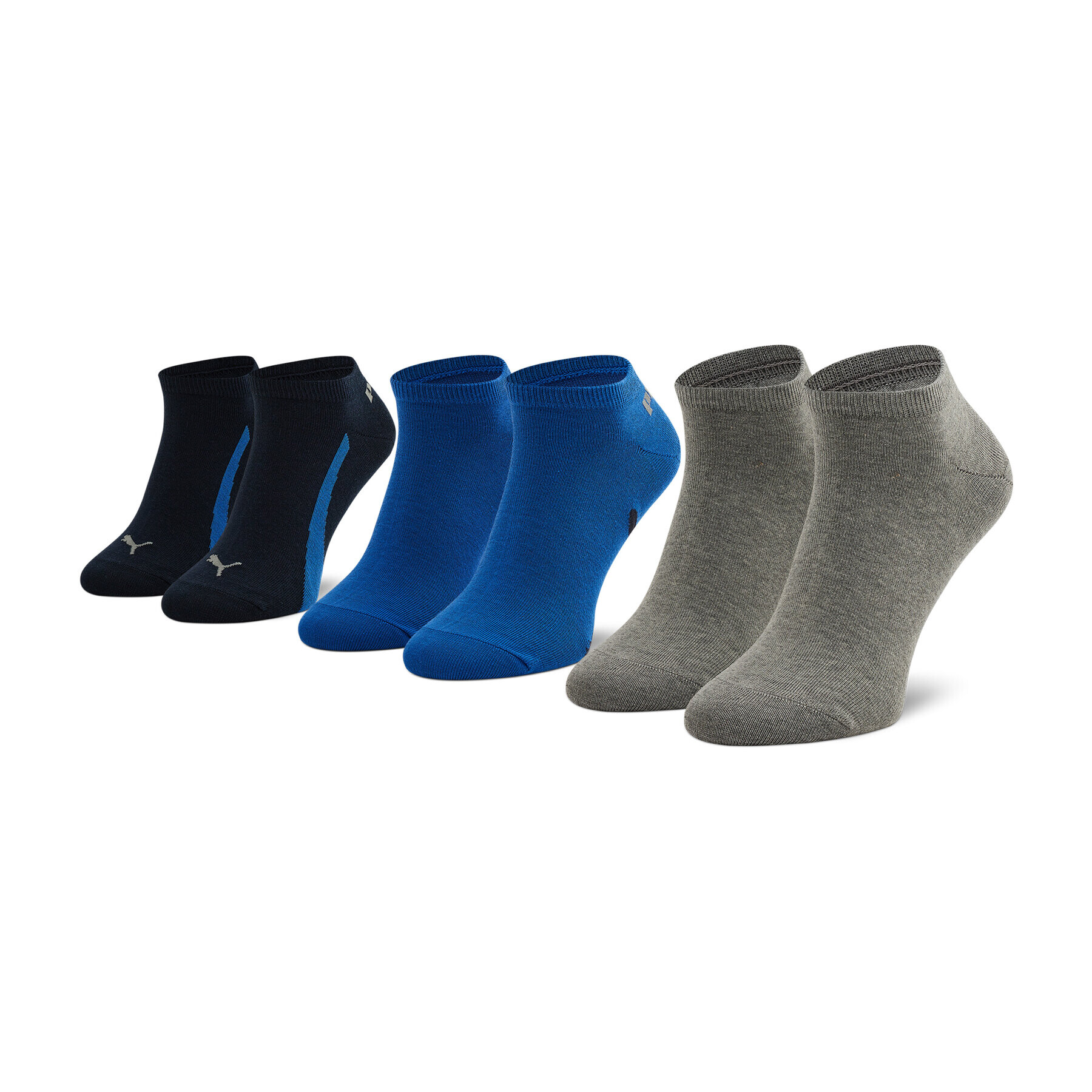 Puma Комплект 3 чифта къси чорапи унисекс 907951 03 Черен - Pepit.bg