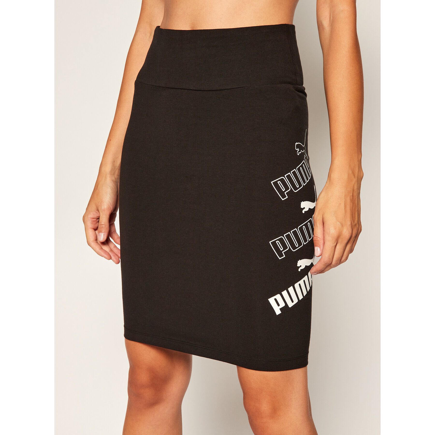 Puma Мини пола Amplified 583617 Черен Slim Fit - Pepit.bg