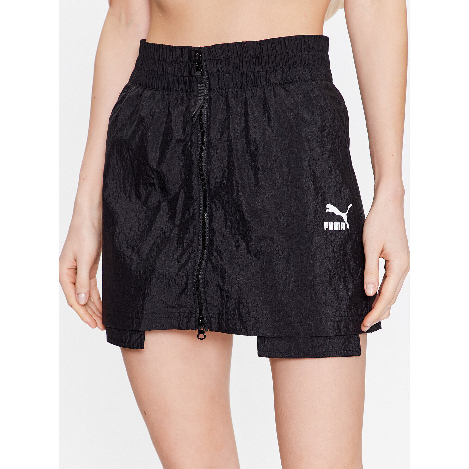 Puma Мини пола Dare To 538344 Черен Regular Fit - Pepit.bg