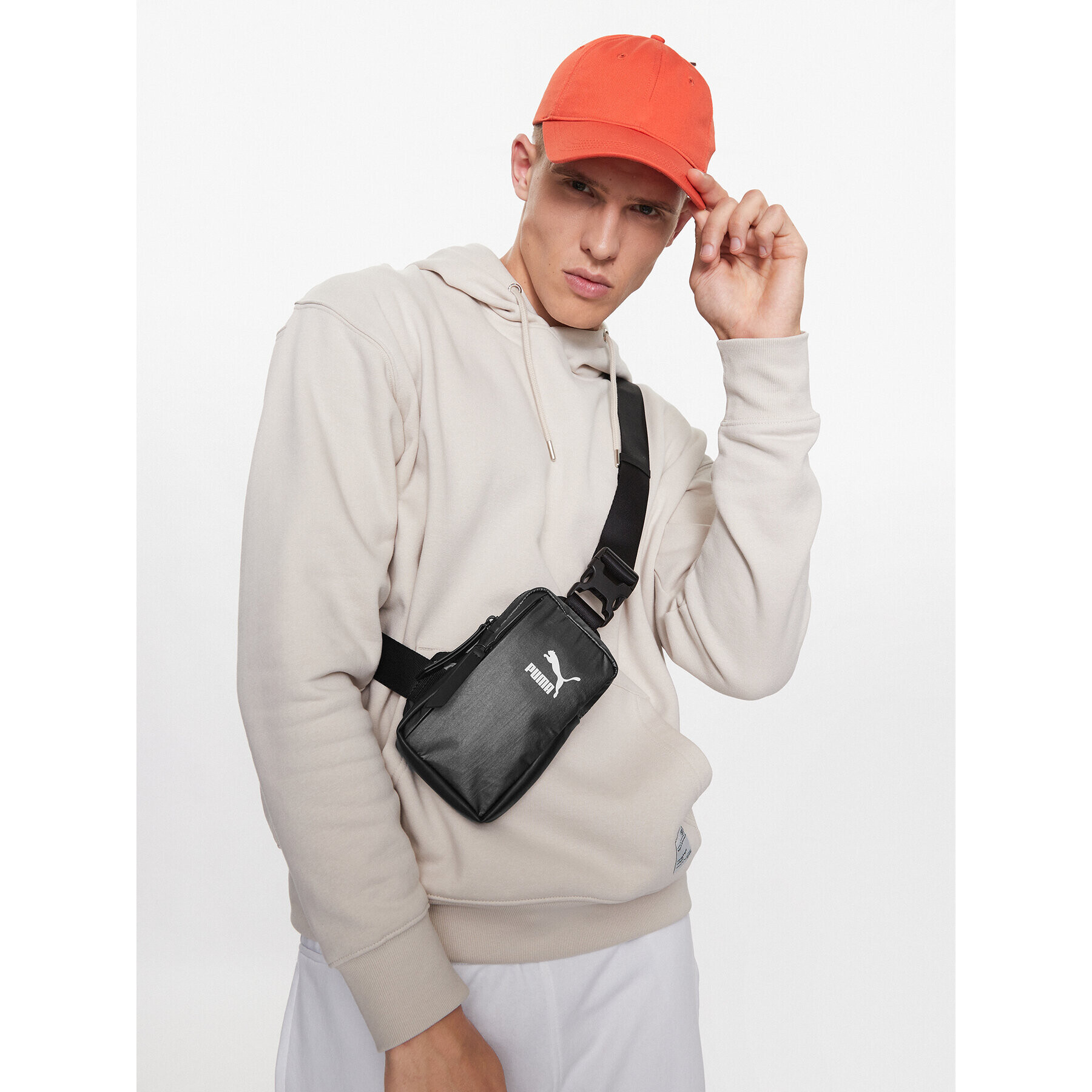 Puma Мъжка чантичка Prime Time Front Londer Bag 079499 01 Черен - Pepit.bg