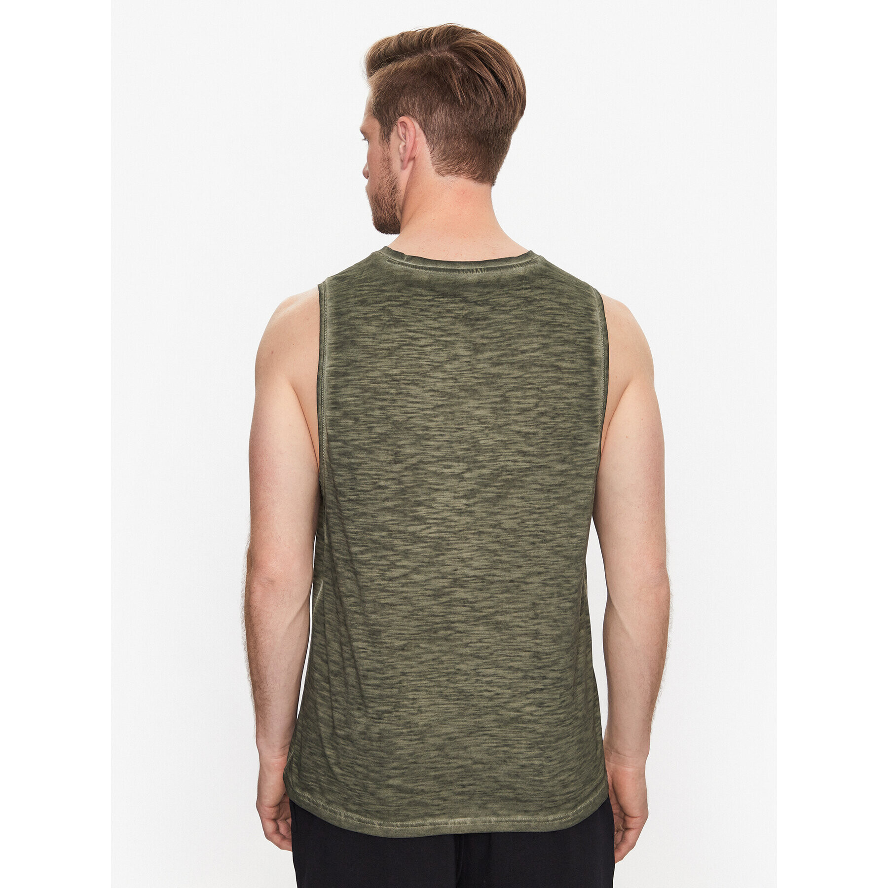 Puma Мъжки топ Studio Foundation 523197 Зелен Regular Fit - Pepit.bg