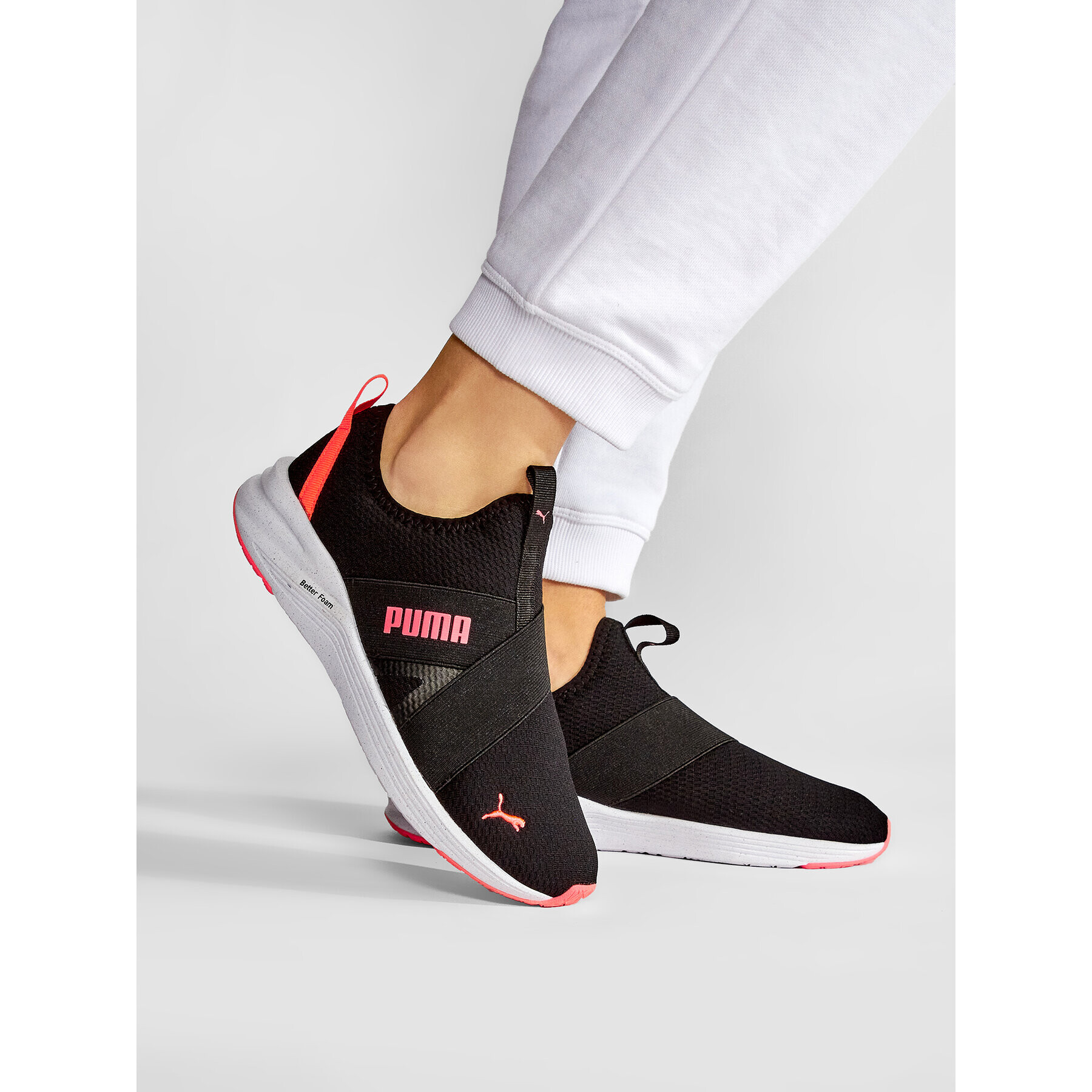 Puma Обувки Better Foam Prowl Slip Wn's 376542 07 Черен - Pepit.bg