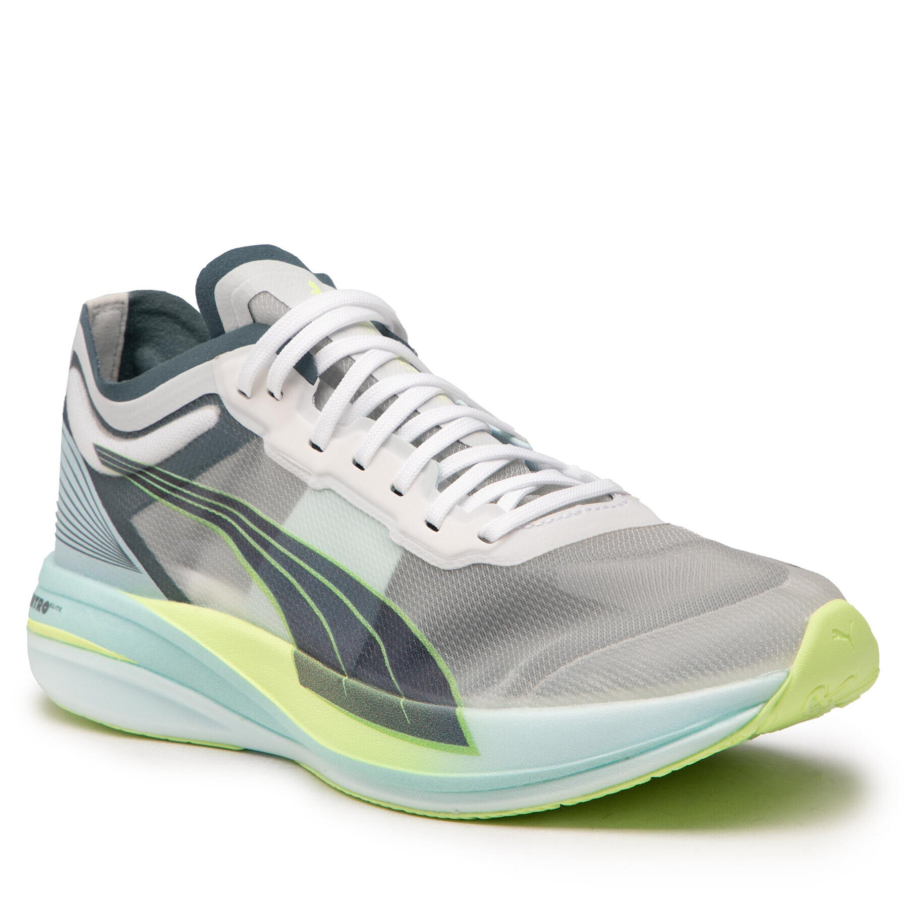Puma Обувки Deviate Nitro Elite Racer 195204 03 Бял - Pepit.bg