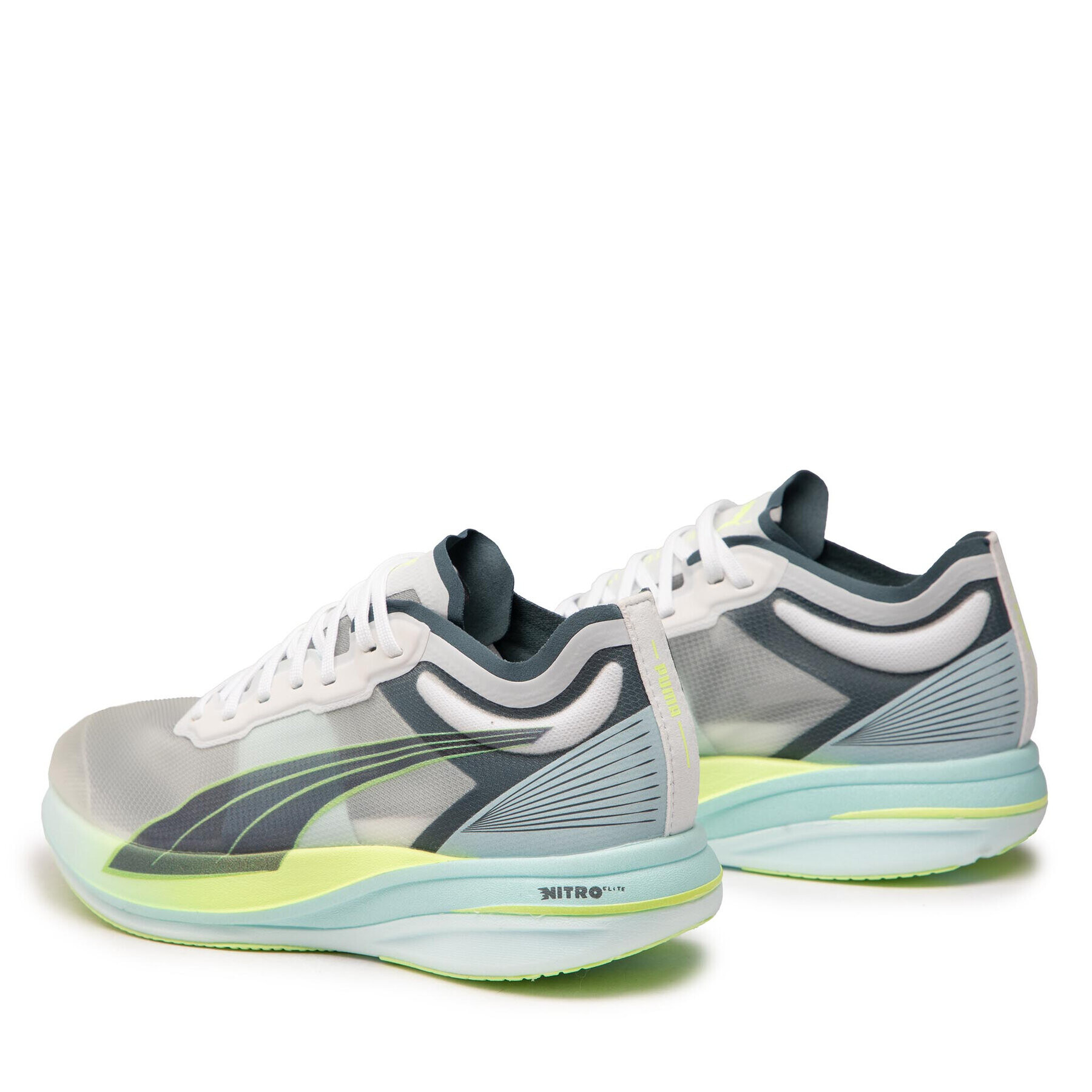 Puma Обувки Deviate Nitro Elite Racer 195204 03 Бял - Pepit.bg