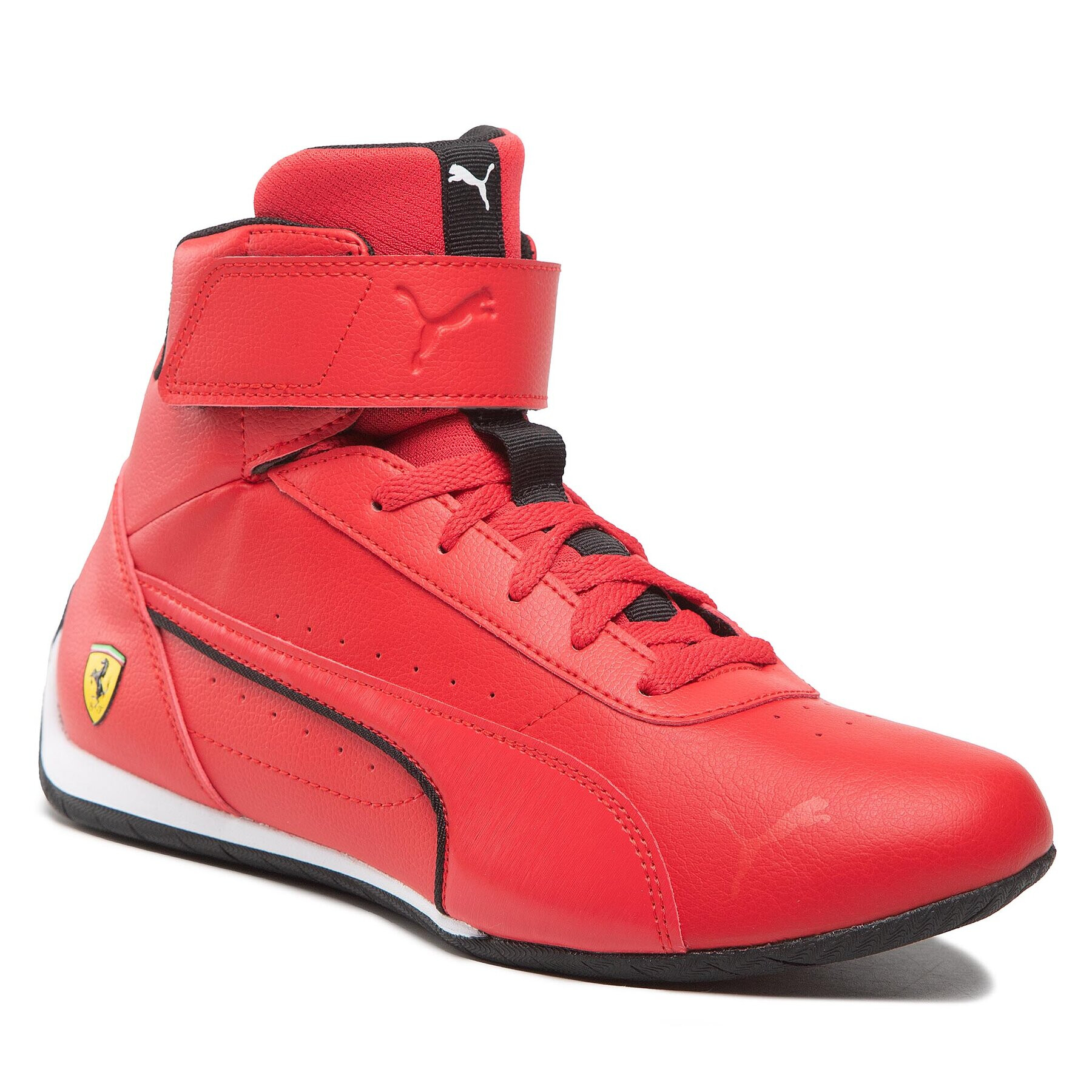 Puma Обувки Ferrari Neo Cat Mid 307195 02 Червен - Pepit.bg