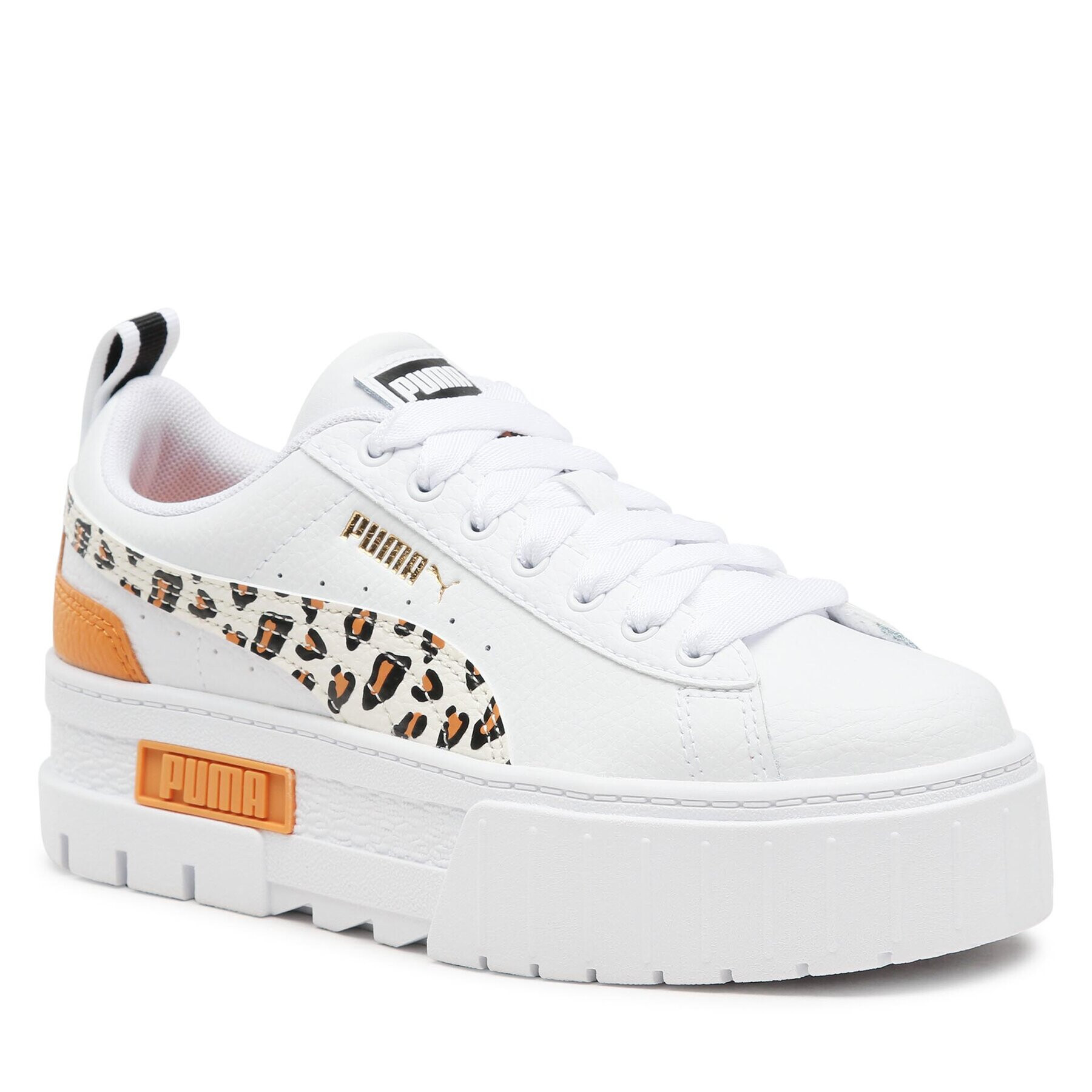 Puma Обувки Mayze Wild Jr 385696 05 Бял - Pepit.bg