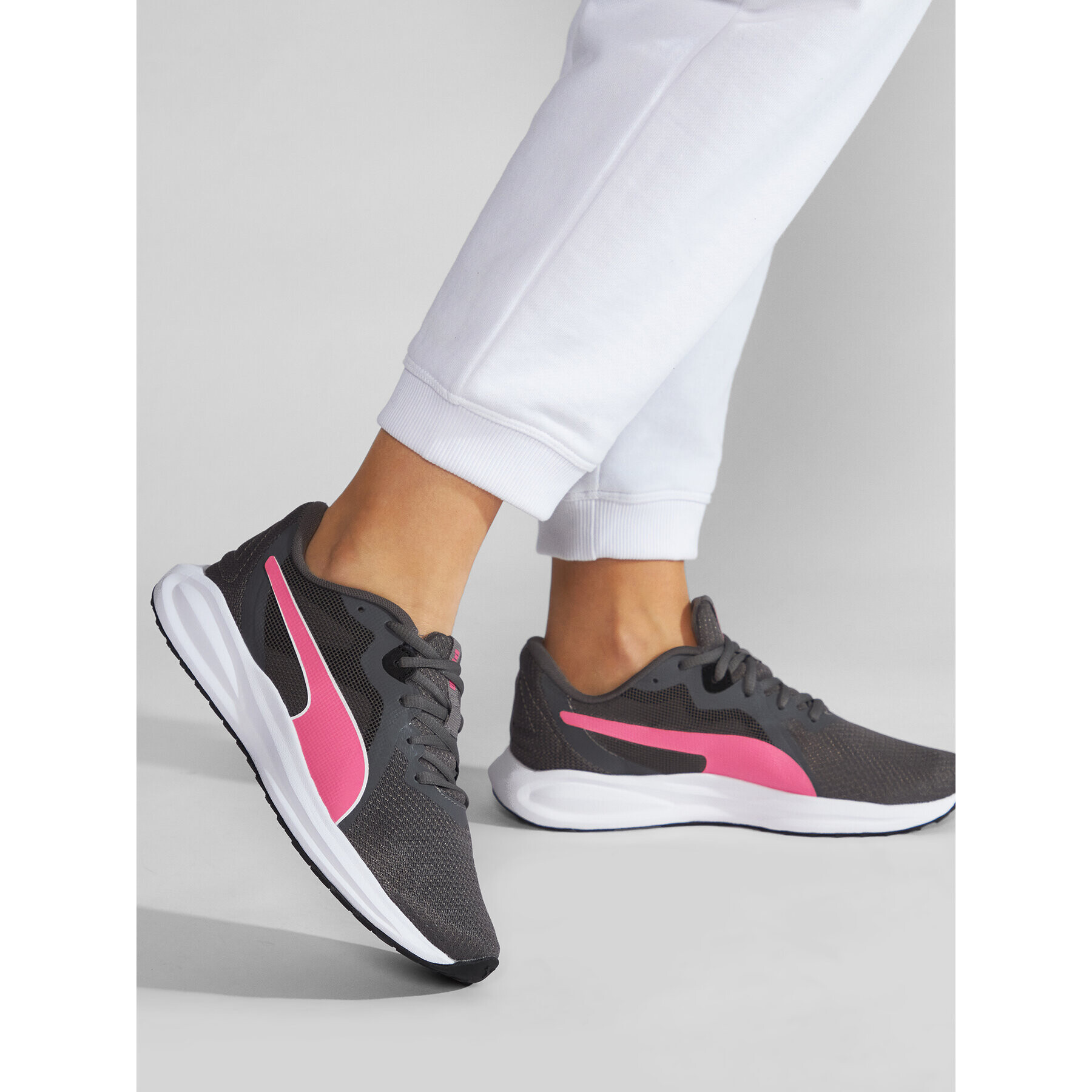 Puma Обувки Twitch Runner Jr 384537 08 Сив - Pepit.bg