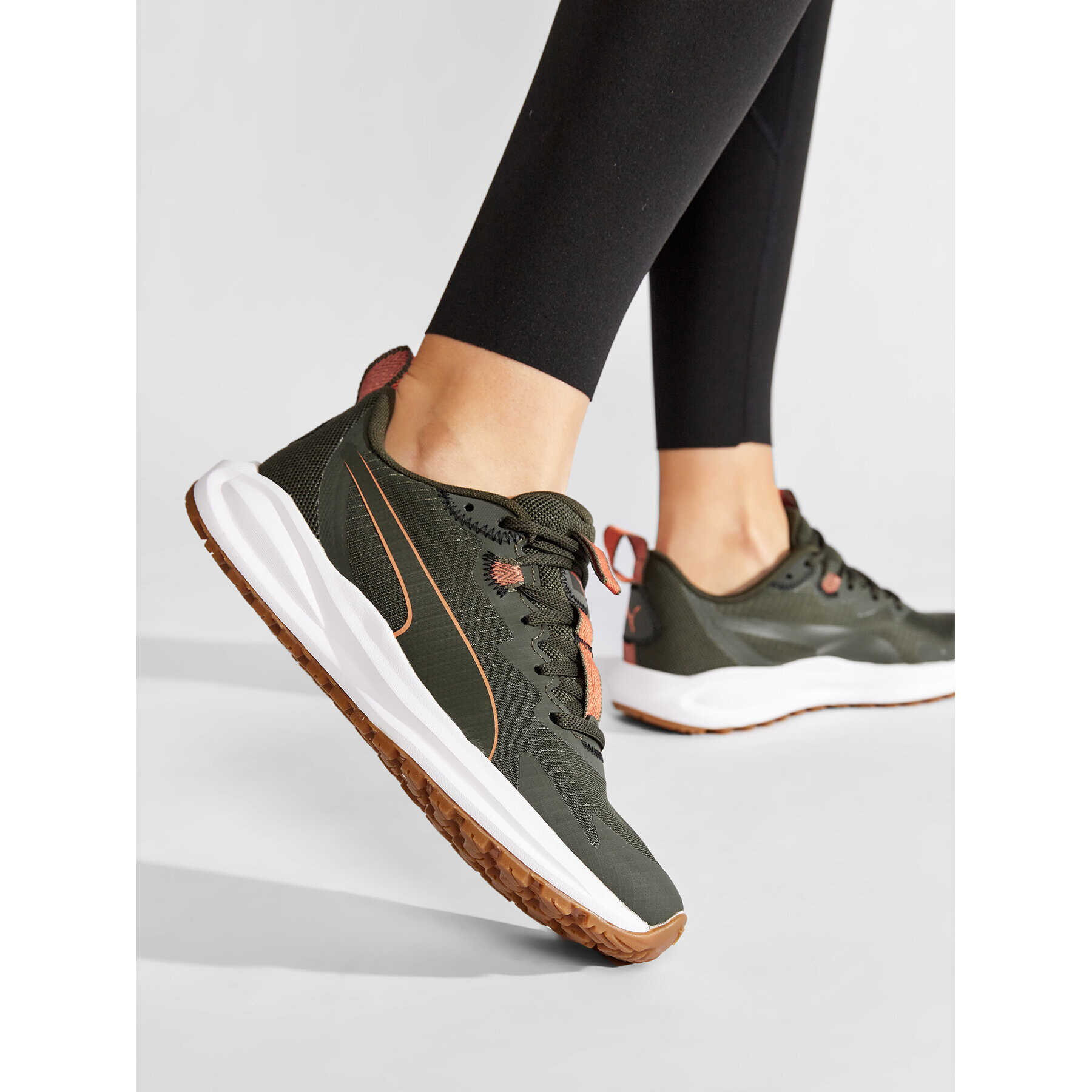 Puma Обувки Twitch Runner Trail Jr 377581 02 Зелен - Pepit.bg