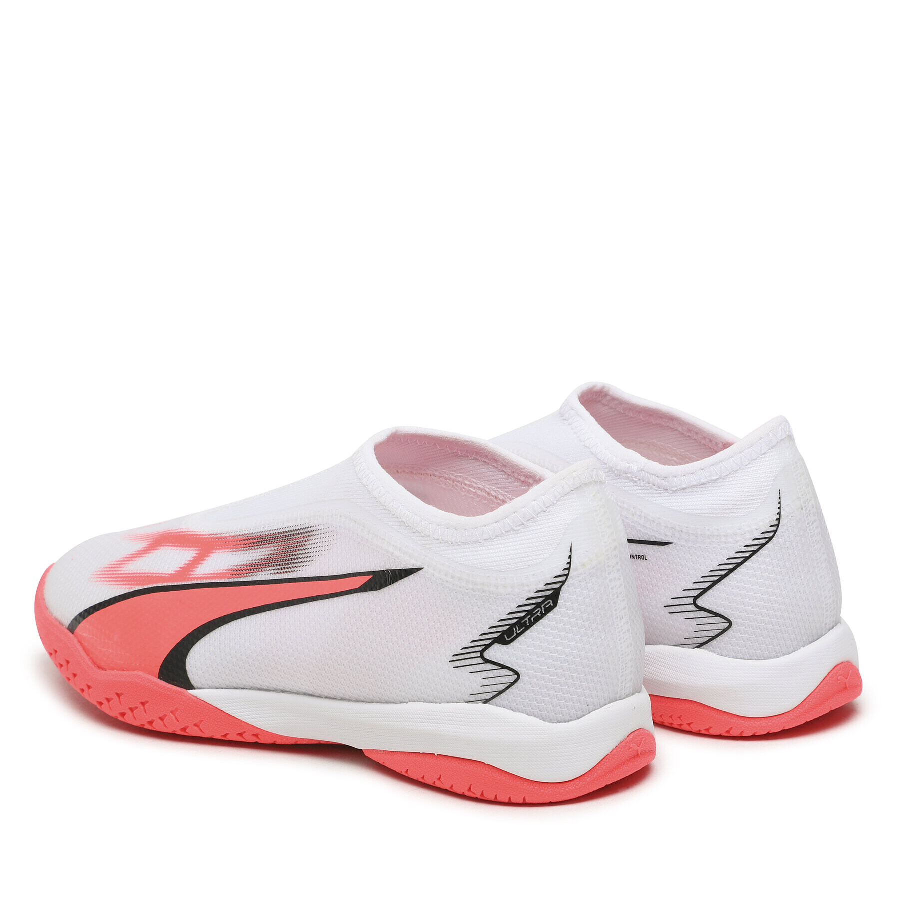 Puma Обувки Ultra Match+ Laceless Junior Indoor Soccer 107517 01 Бял - Pepit.bg