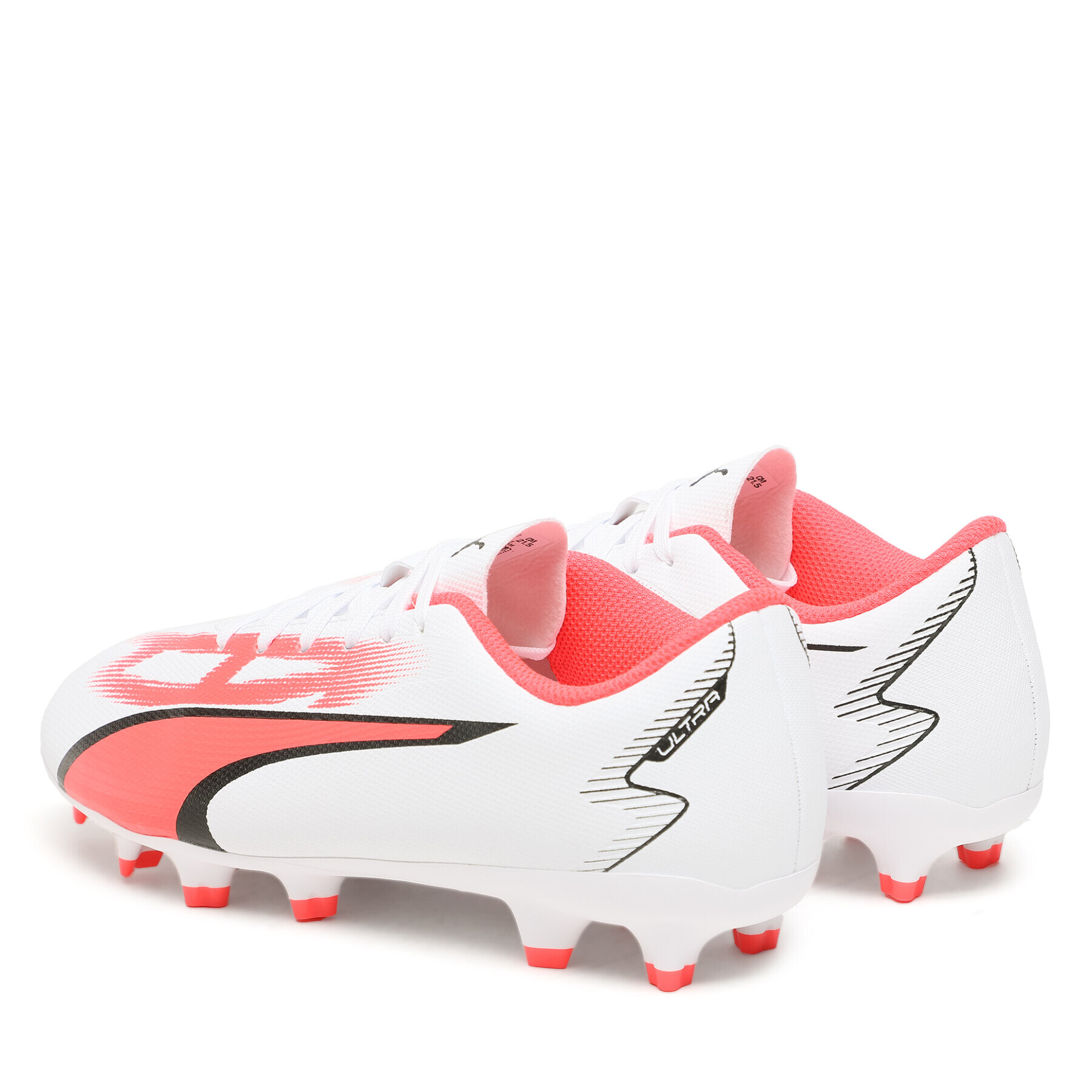 Puma Обувки Ultra Play FG/AG Jr 107530 01 Бял - Pepit.bg