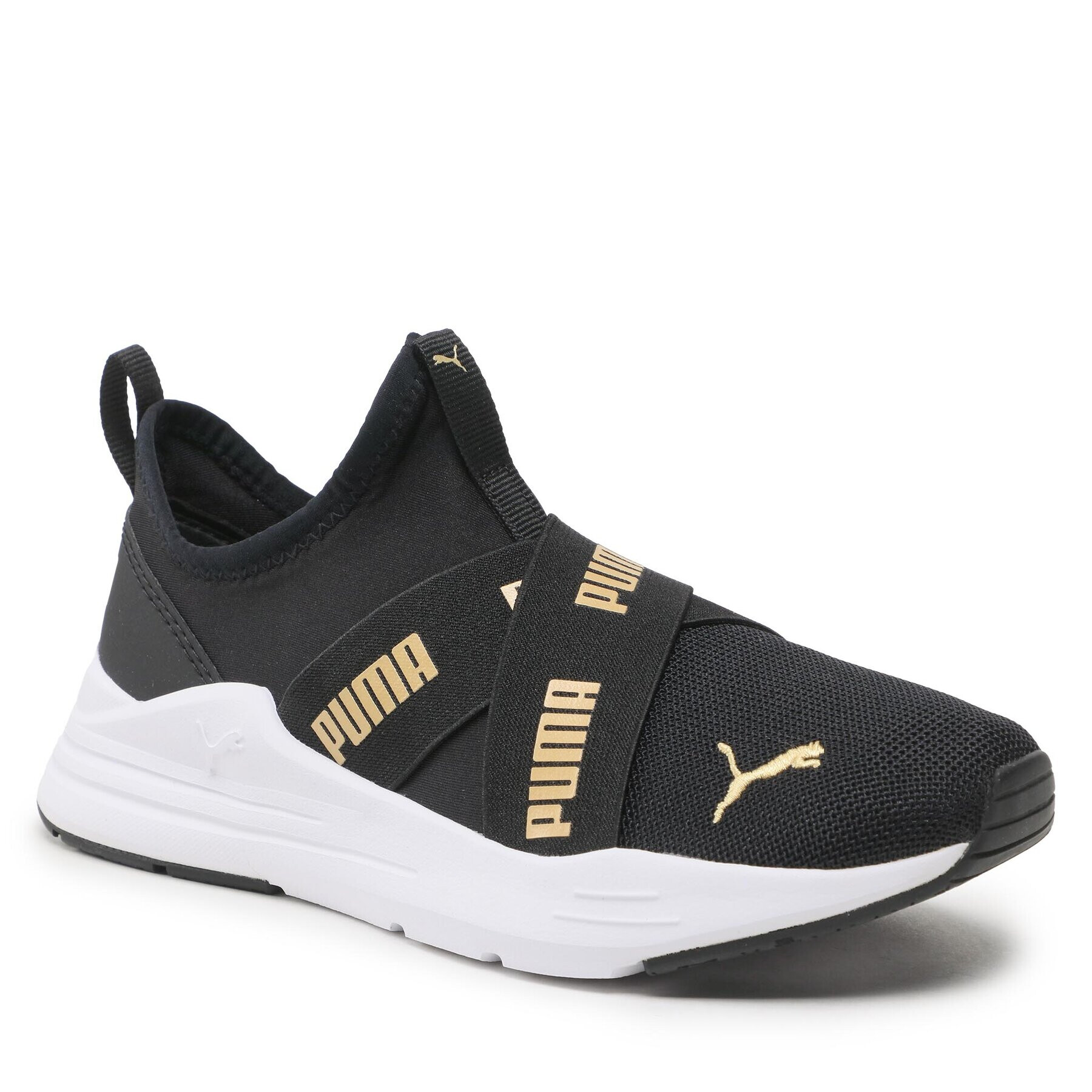Puma Обувки Wired Run Slip On Jr 381993 02 Черен - Pepit.bg