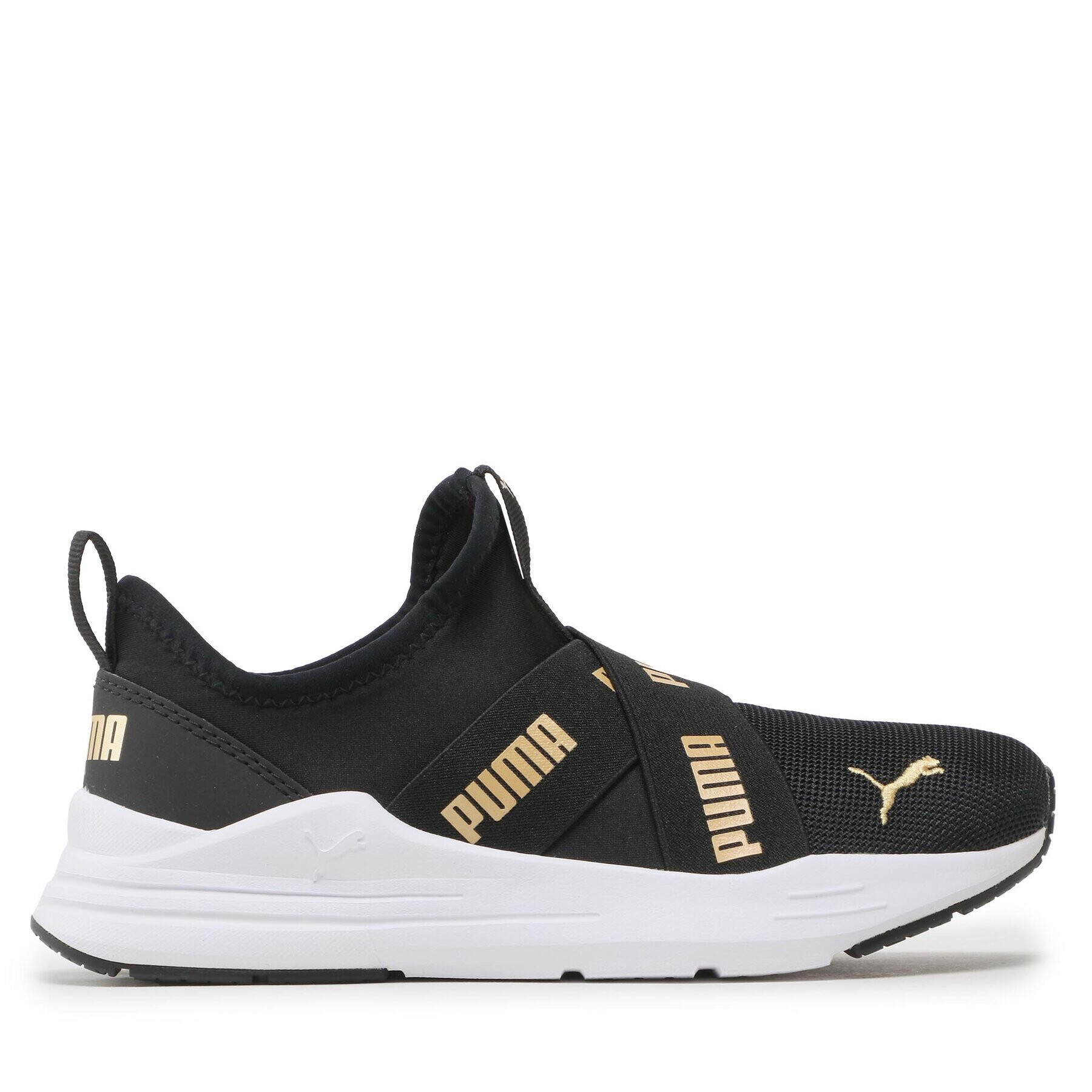 Puma Обувки Wired Run Slip On Jr 381993 02 Черен - Pepit.bg