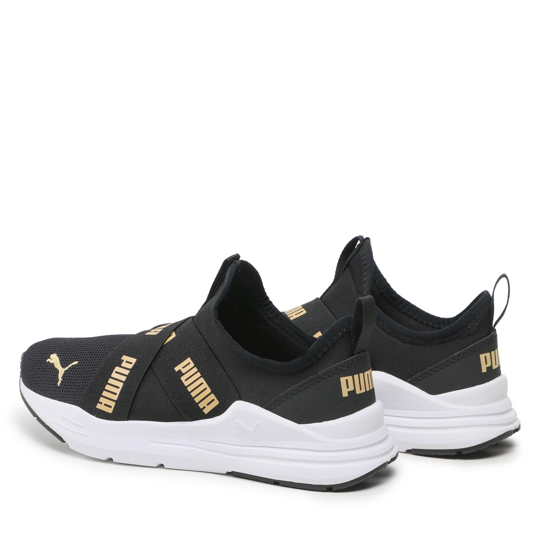 Puma Обувки Wired Run Slip On Jr 381993 02 Черен - Pepit.bg