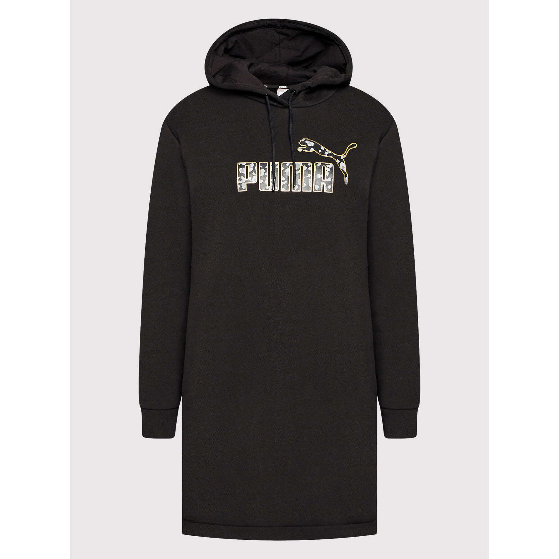 Puma Плетена рокля Winterized 848200 Черен Relaxed Fit - Pepit.bg