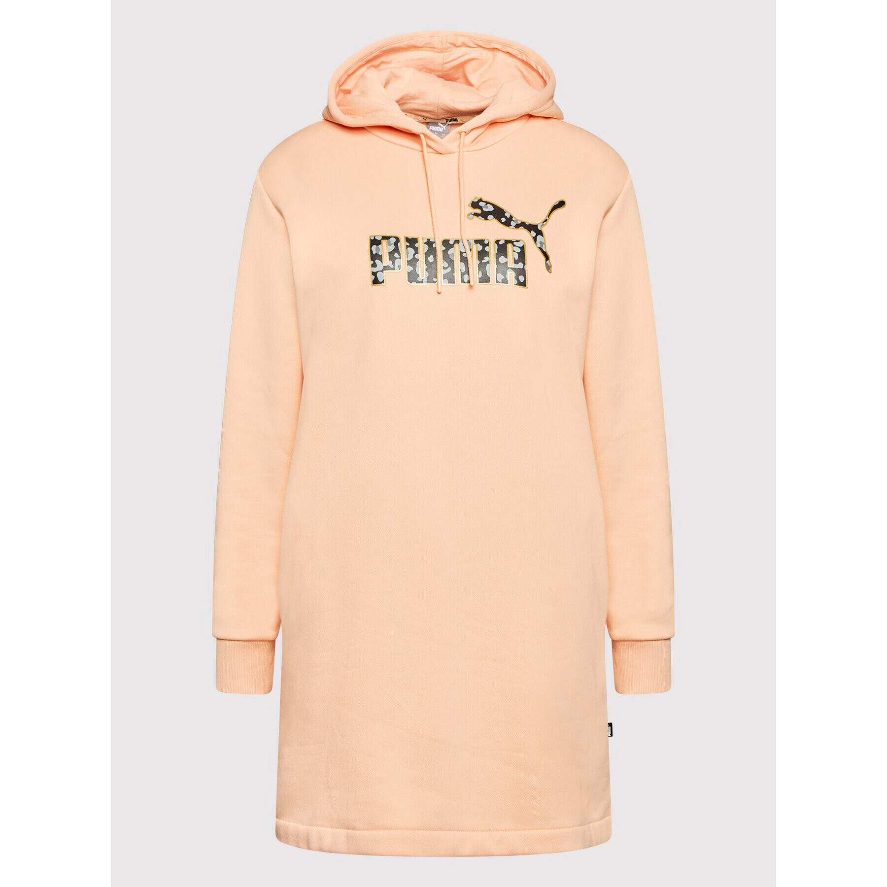 Puma Плетена рокля Winterized 848200 Оранжев Relaxed Fit - Pepit.bg