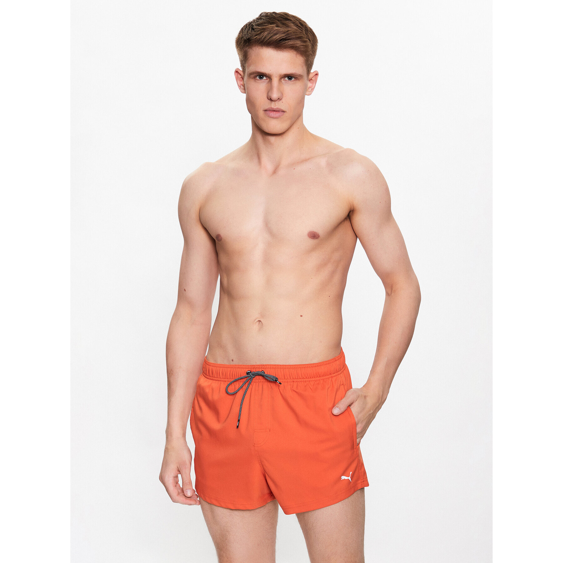 Puma Плувни шорти 907658 Червен Regular Fit - Pepit.bg