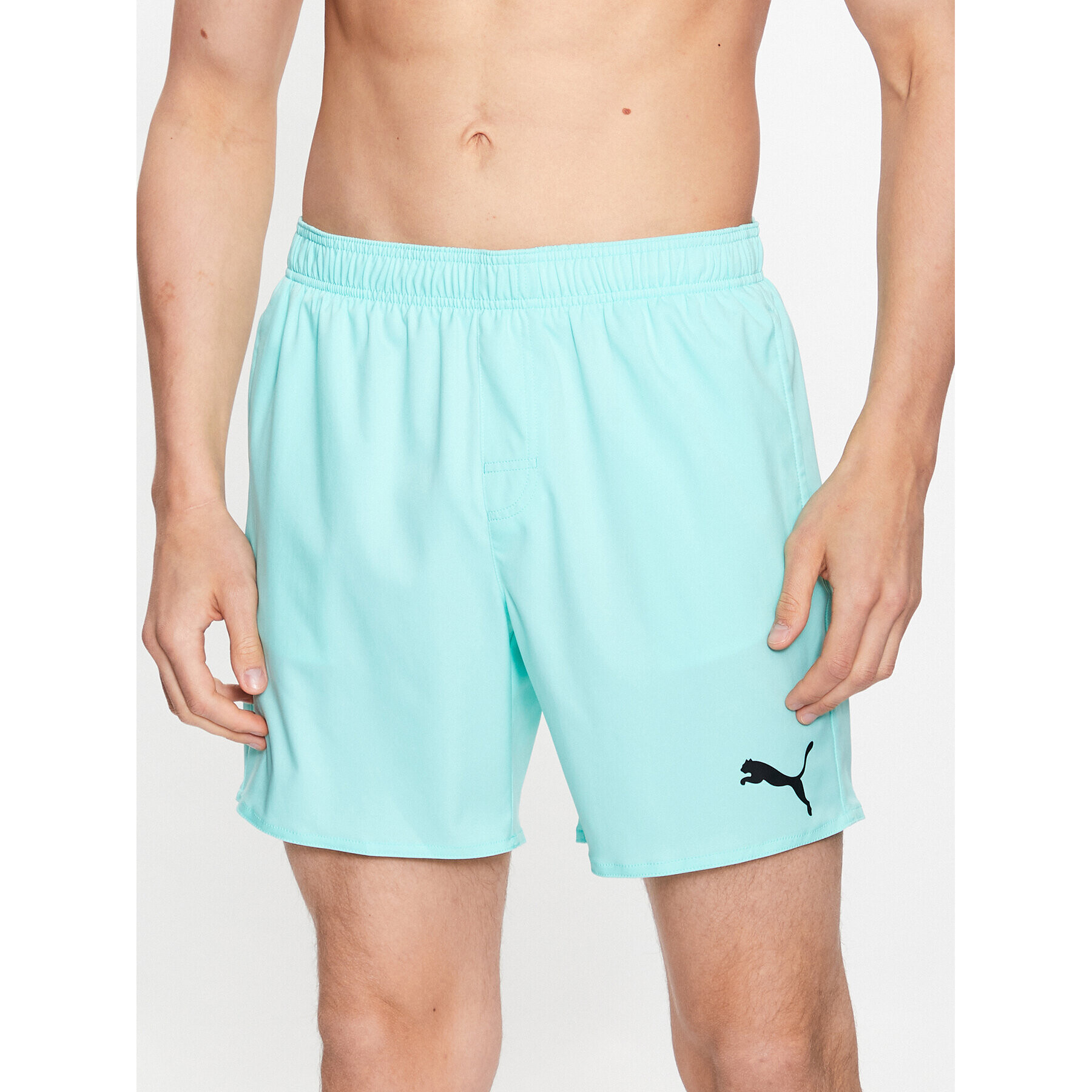 Puma Плувни шорти 935088 Зелен Regular Fit - Pepit.bg