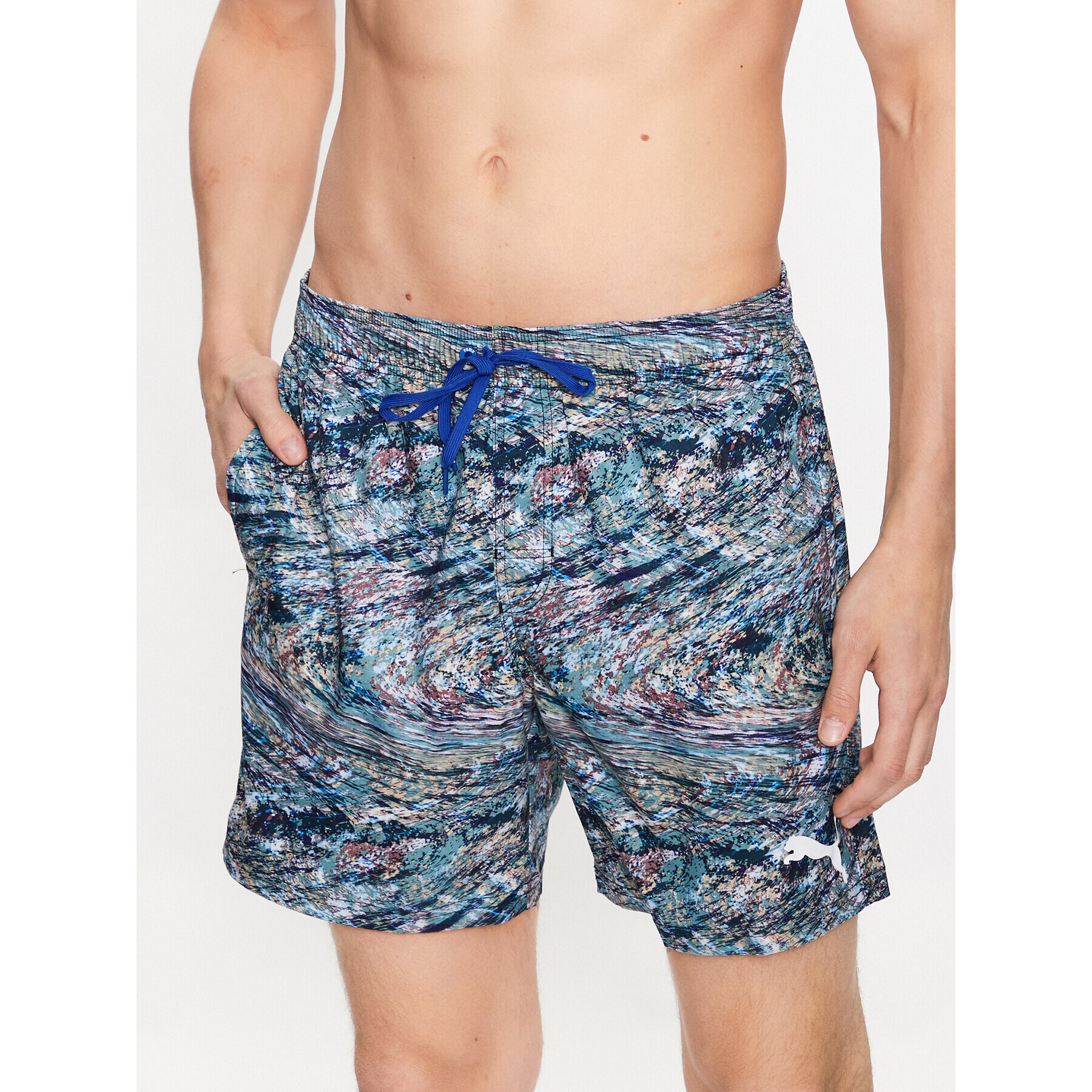 Puma Плувни шорти 938056 Цветен Regular Fit - Pepit.bg
