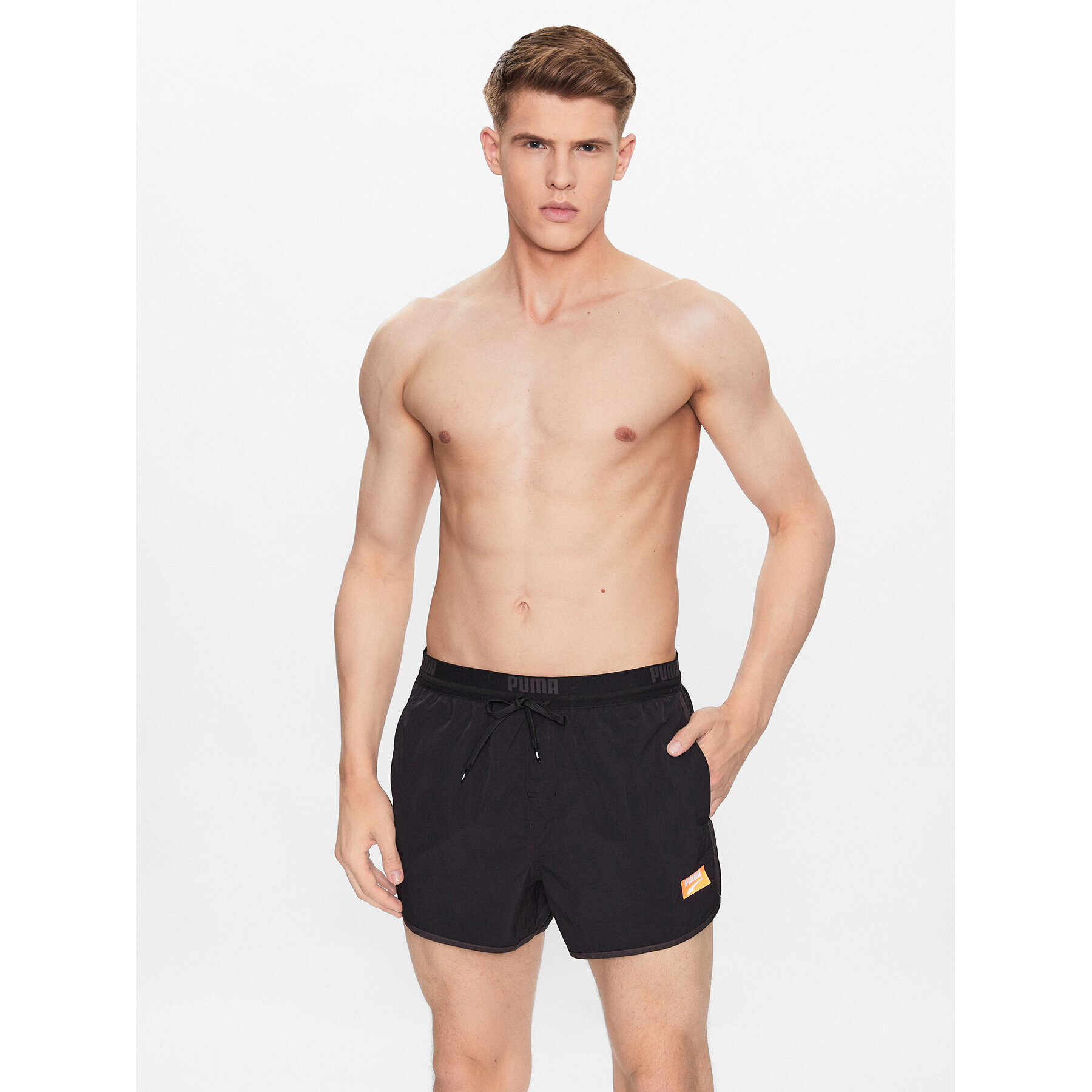 Puma Плувни шорти 938059 Черен Regular Fit - Pepit.bg