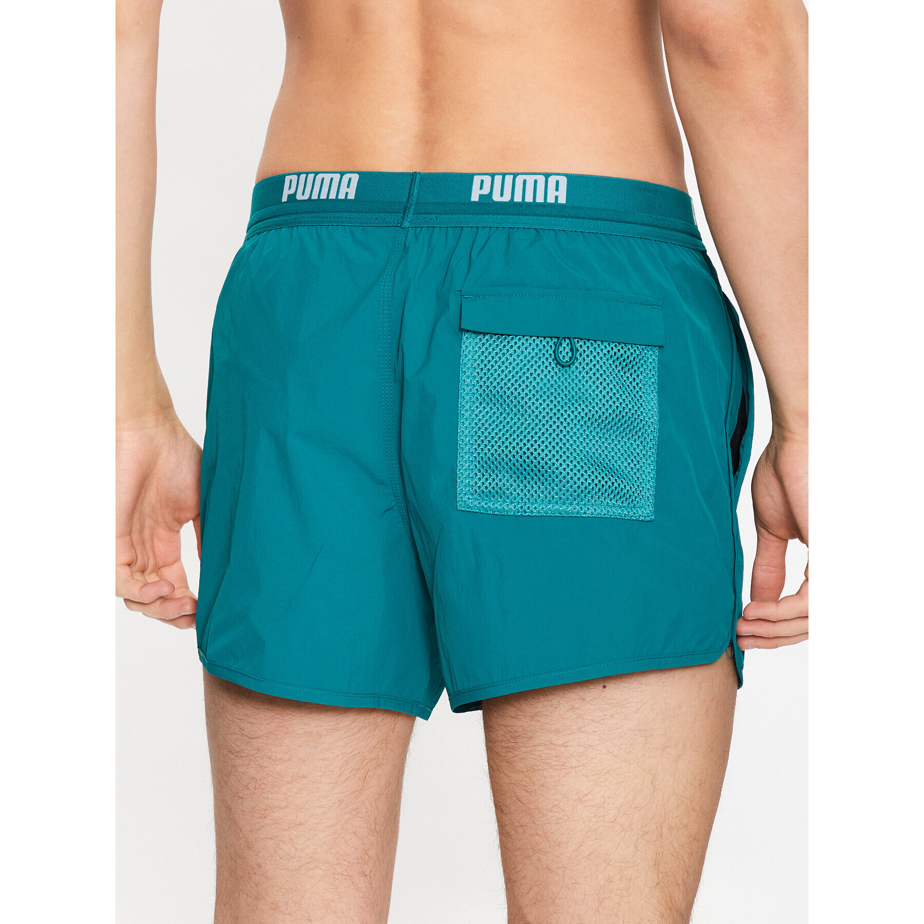 Puma Плувни шорти 938059 Зелен Regular Fit - Pepit.bg