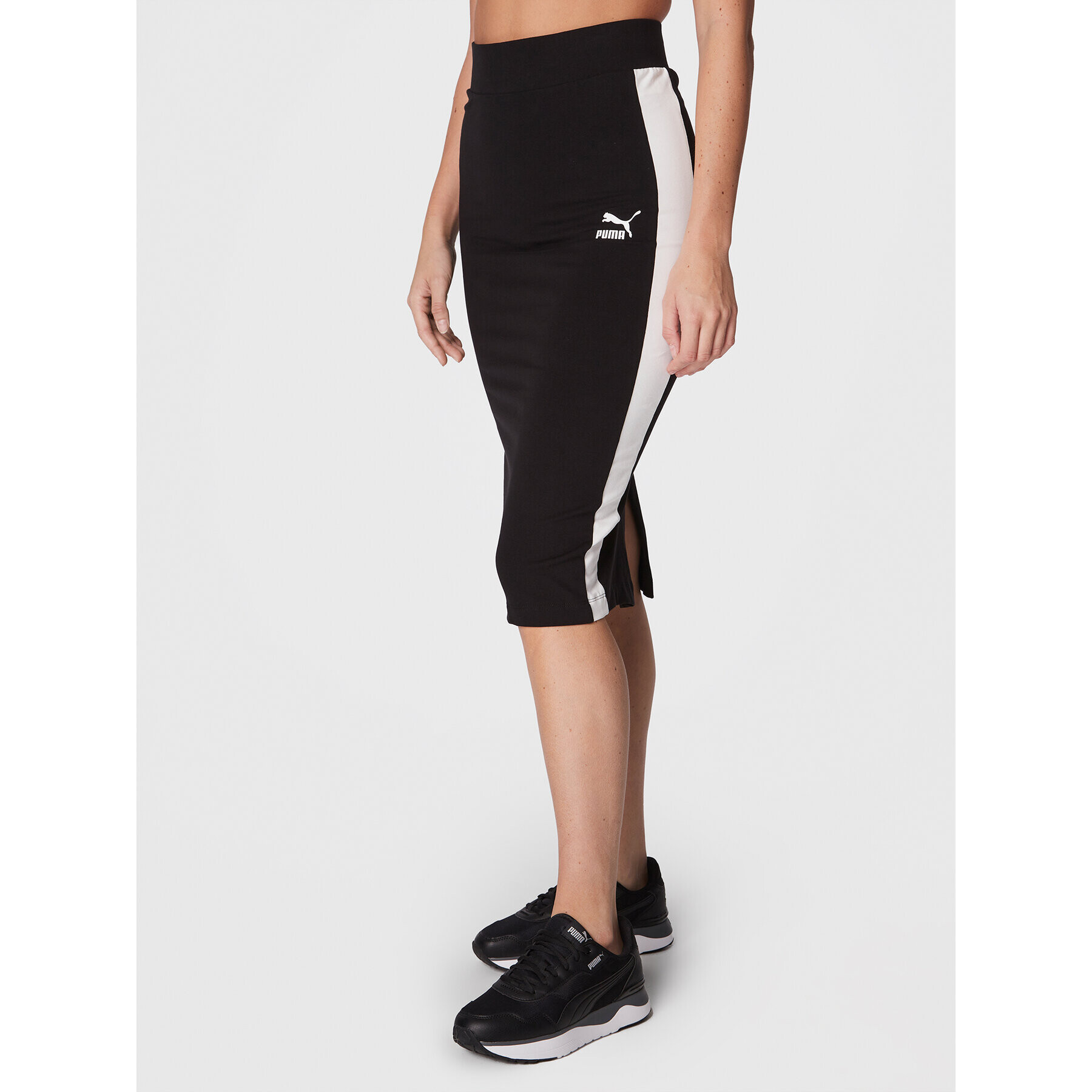 Puma Пола тип молив T7 537071 Черен Slim Fit - Pepit.bg