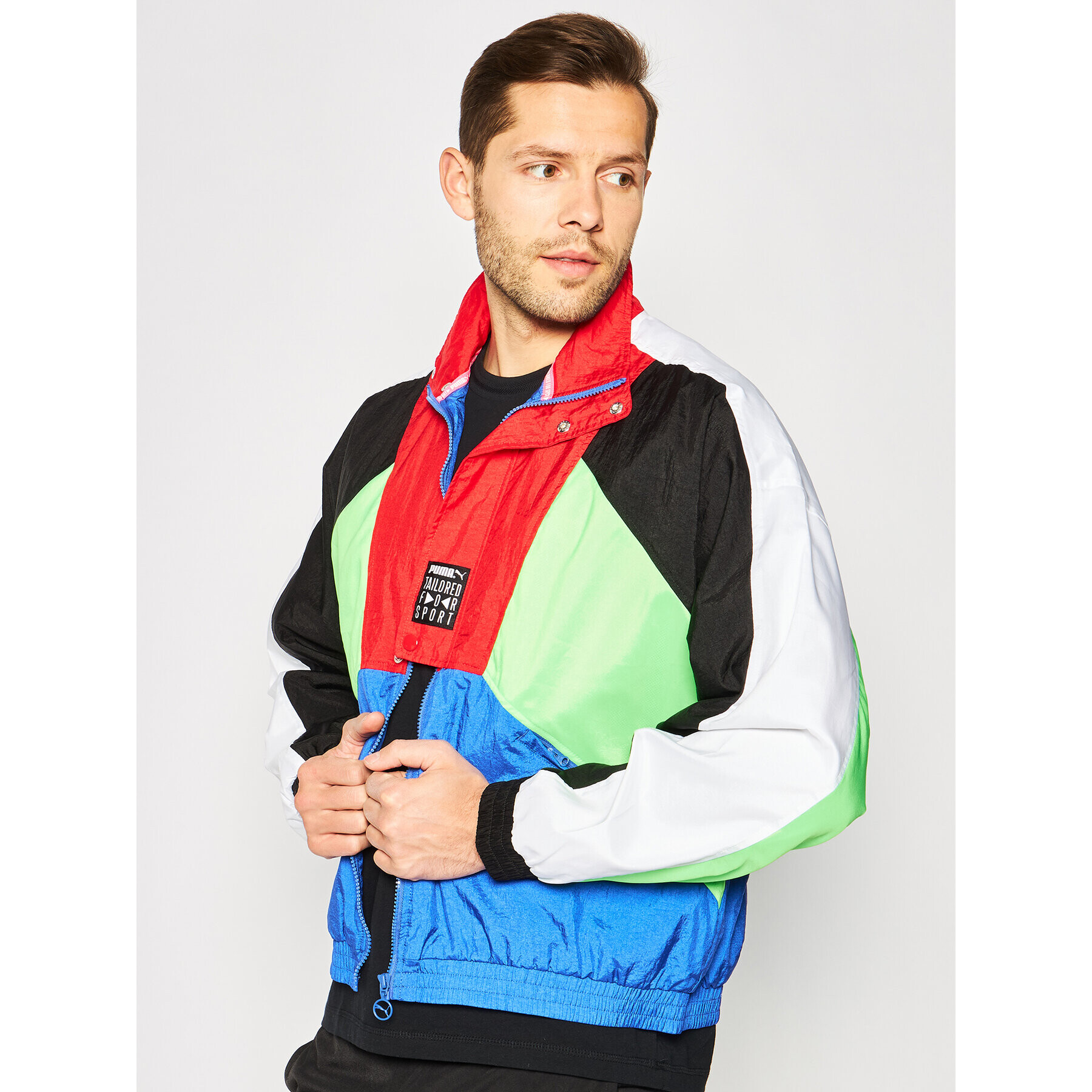 Puma Преходно яке 596473 Цветен Regular Fit - Pepit.bg