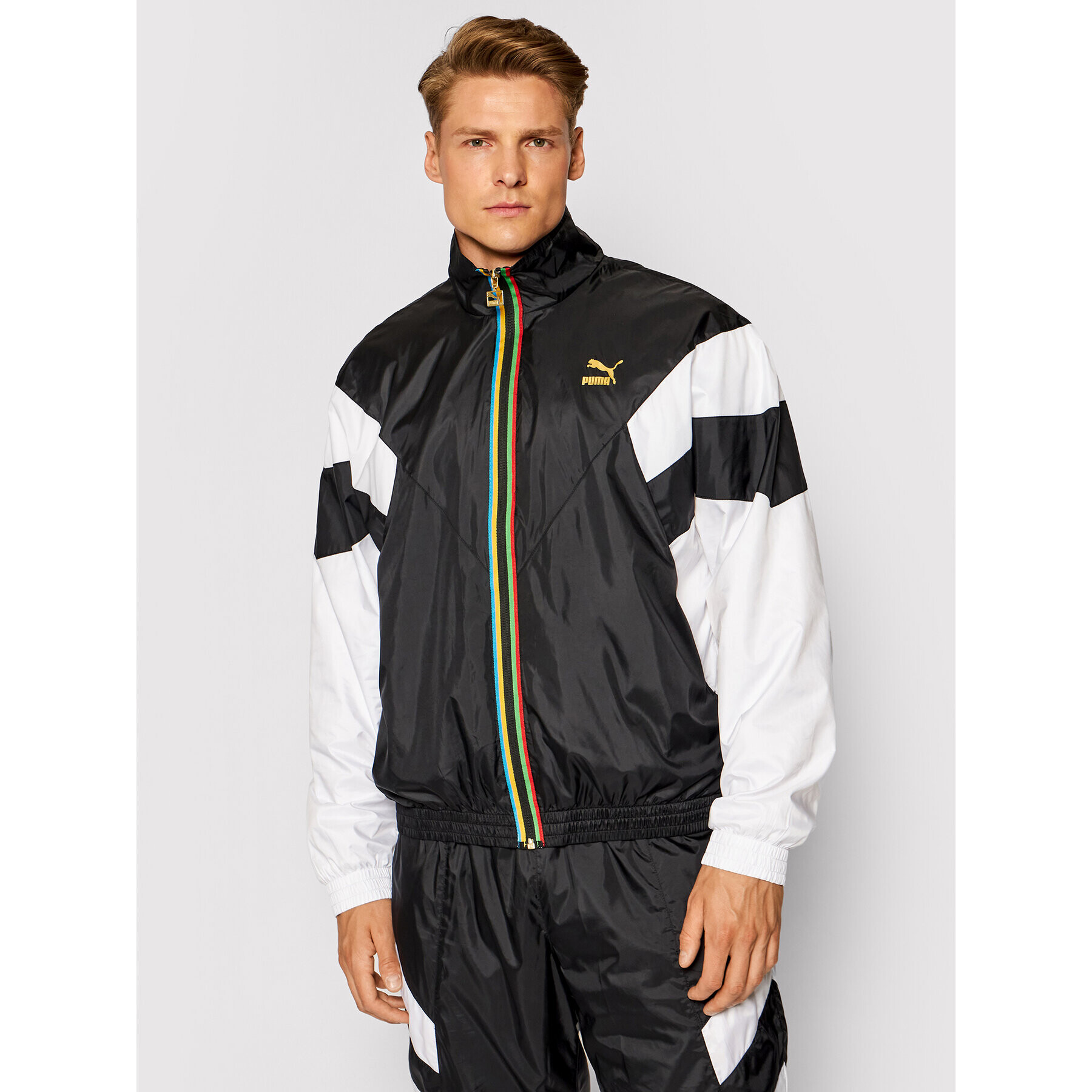 Puma Преходно яке TFS Worldhood Track Top 597610 Черен Regular Fit - Pepit.bg