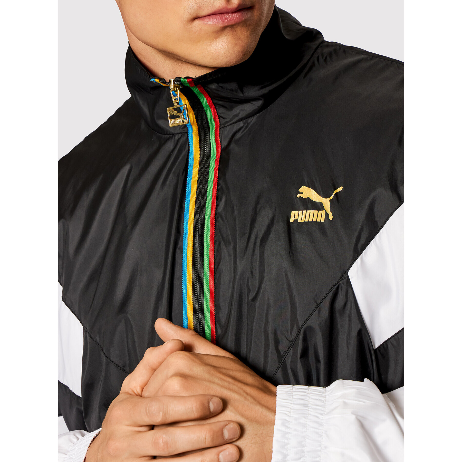 Puma Преходно яке TFS Worldhood Track Top 597610 Черен Regular Fit - Pepit.bg