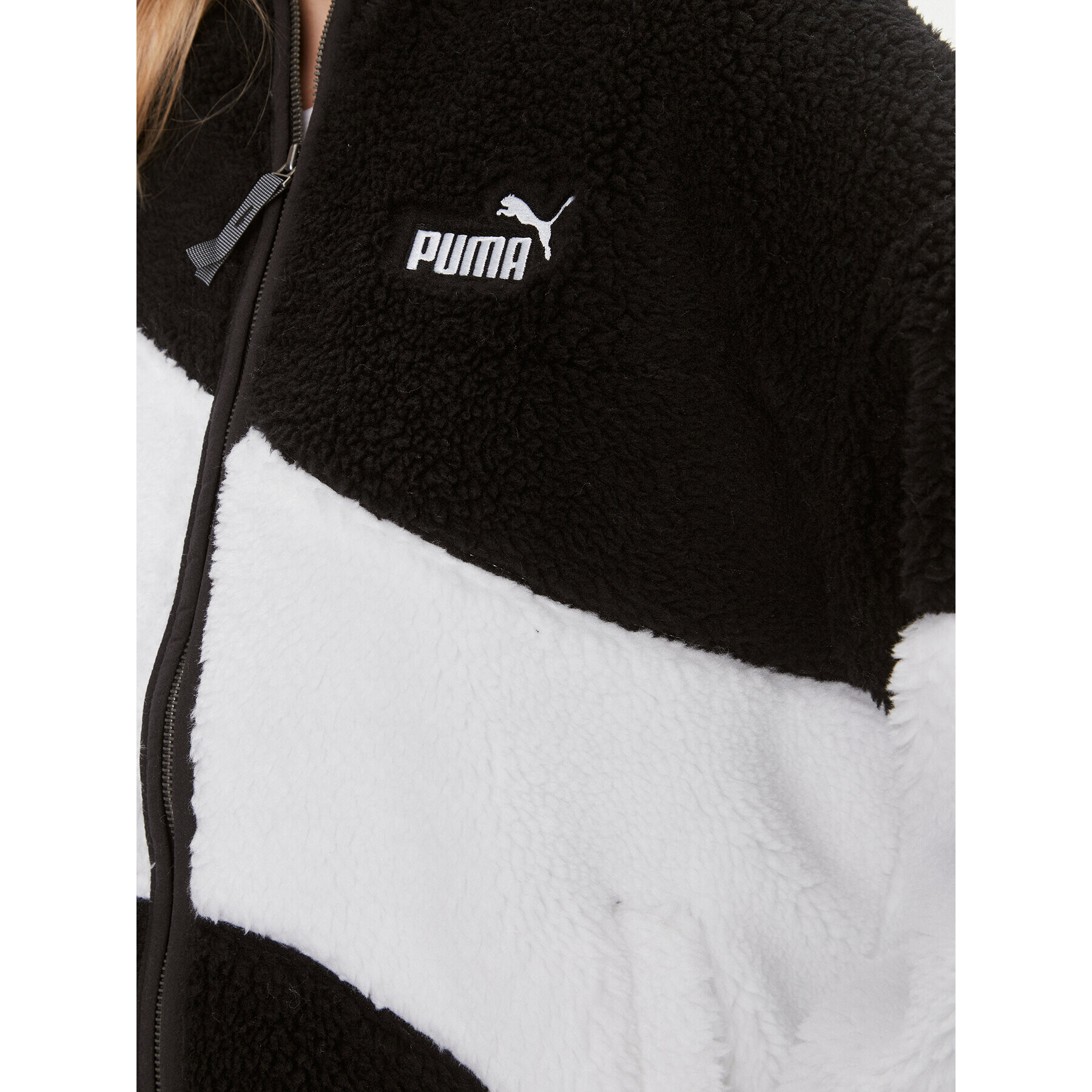 Puma Преходно яке Big Cat 675370 Черен Regular Fit - Pepit.bg