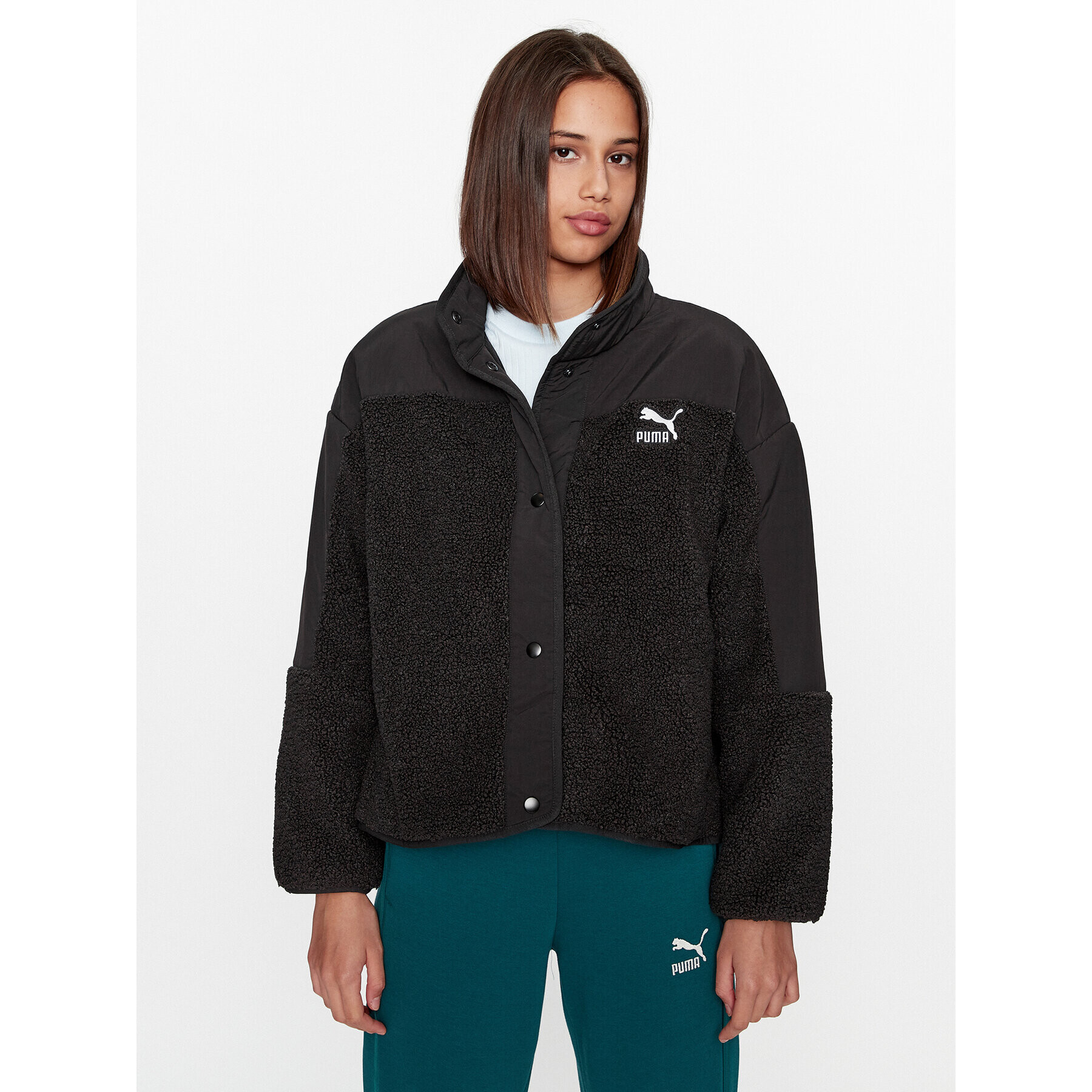 Puma Преходно яке Classics 621691 Черен Regular Fit - Pepit.bg