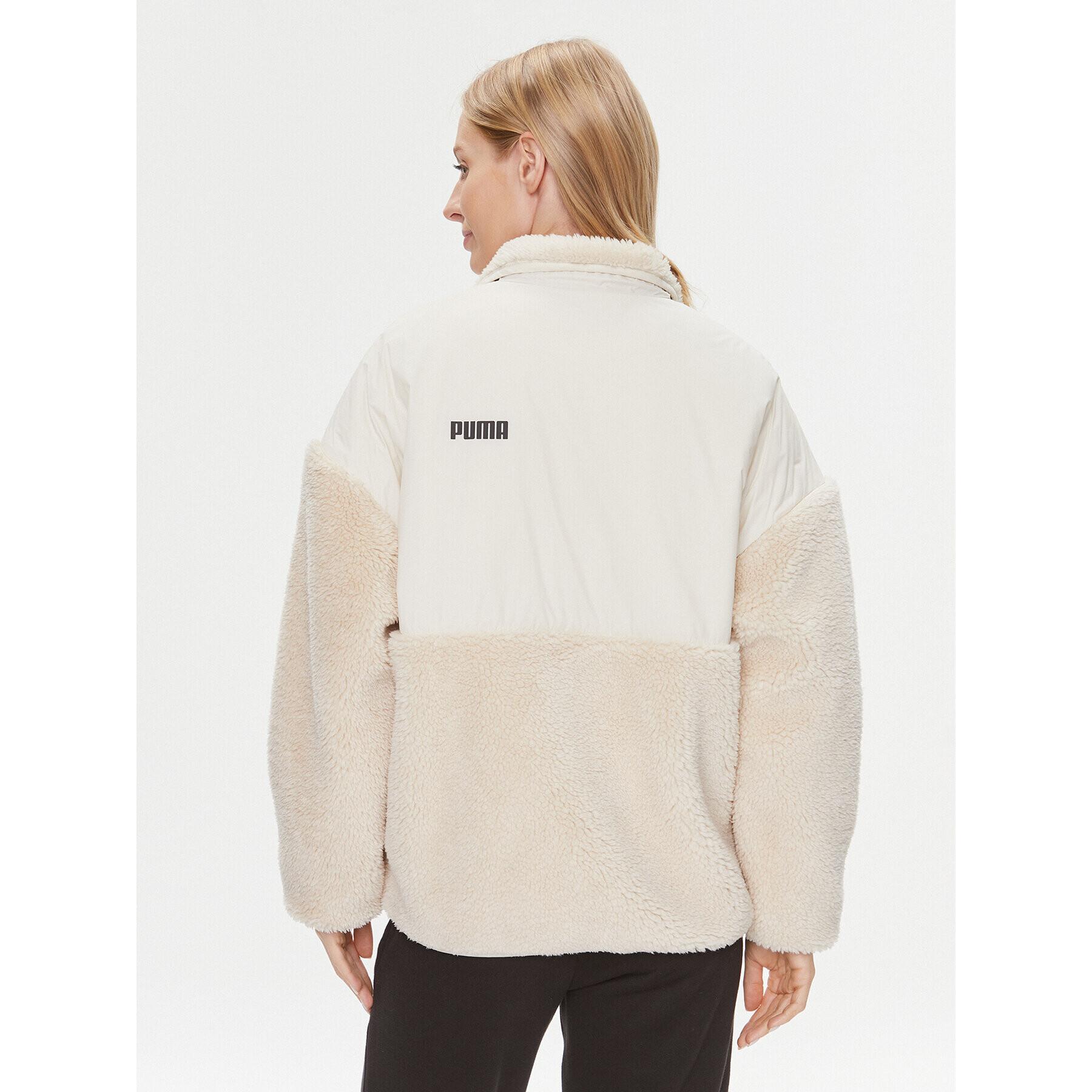 Puma Преходно яке Hybrid 675371 Бял Regular Fit - Pepit.bg