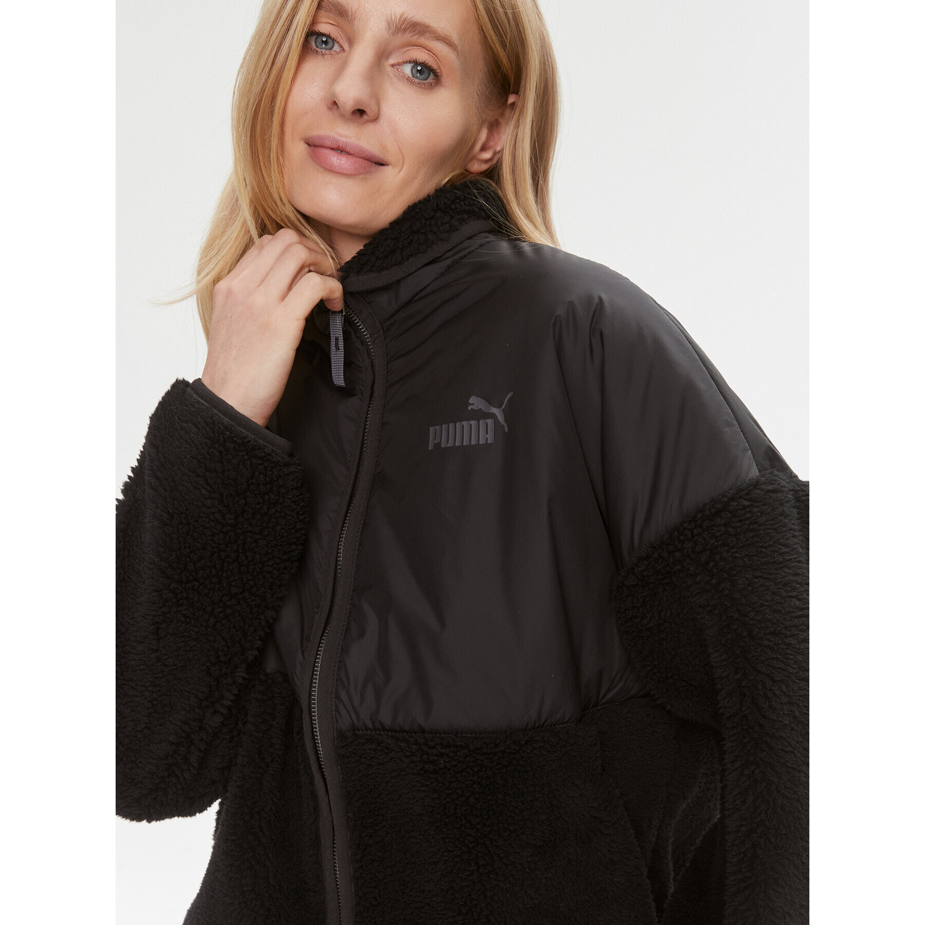 Puma Преходно яке Hybrid 675371 Черен Regular Fit - Pepit.bg