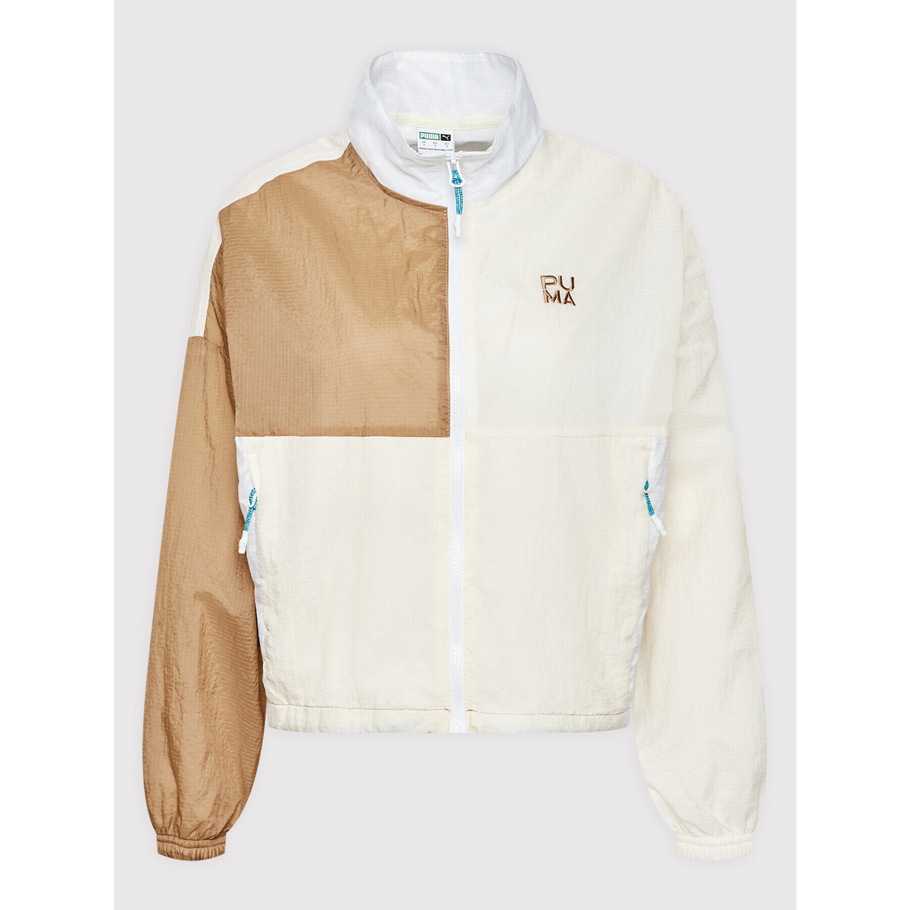 Puma Преходно яке Infuse 534110 Бял Regular Fit - Pepit.bg