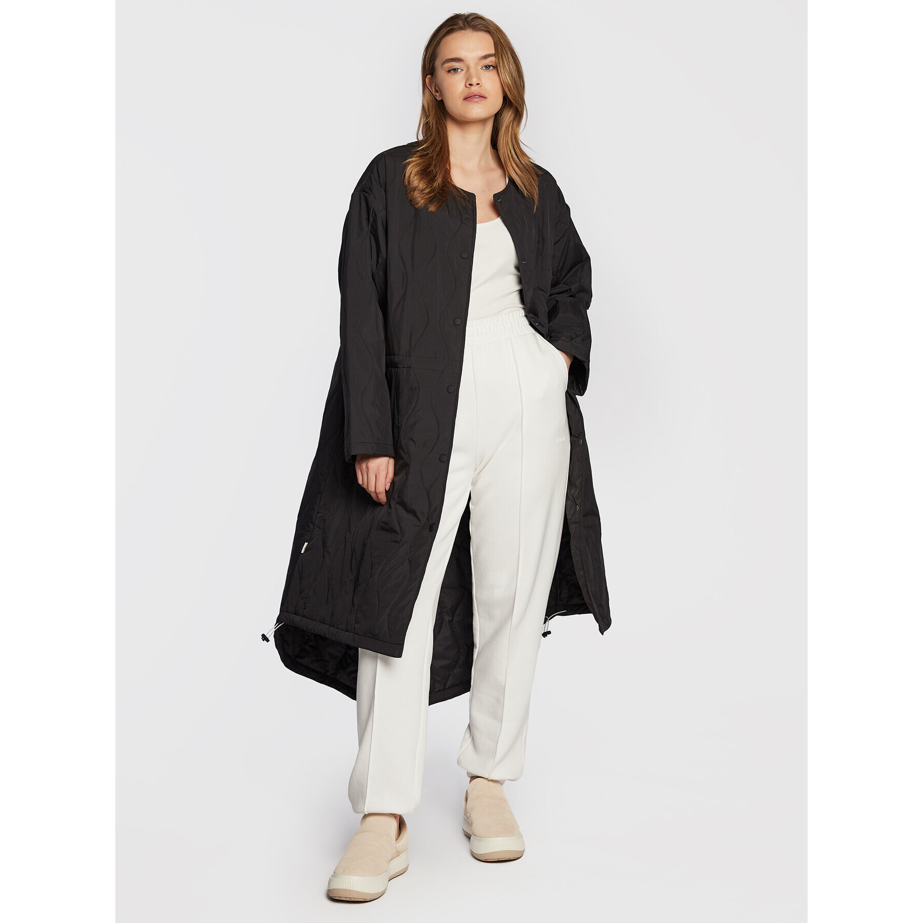 Puma Пухено яке Infuse 535580 Черен Oversize - Pepit.bg