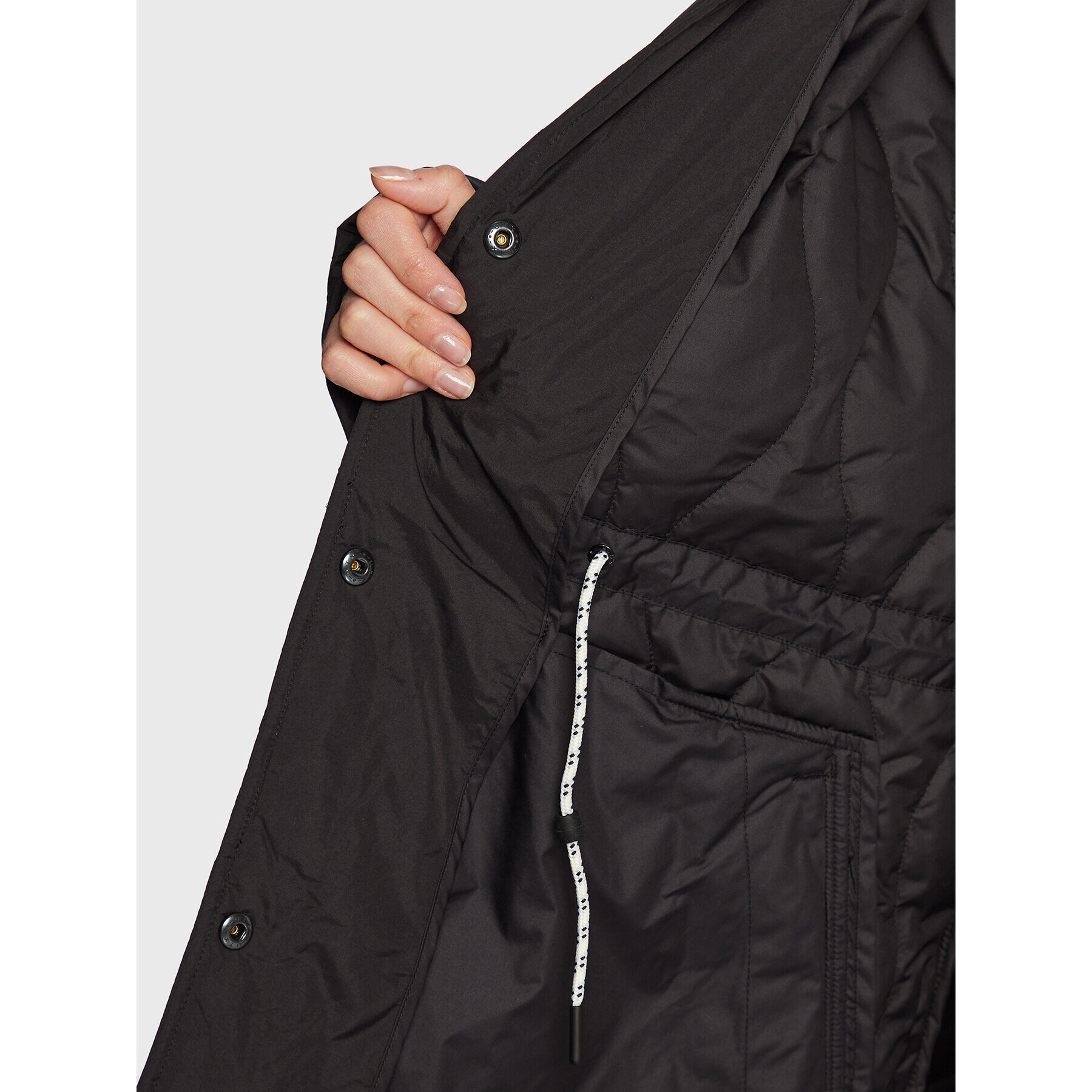 Puma Пухено яке Infuse 535580 Черен Oversize - Pepit.bg