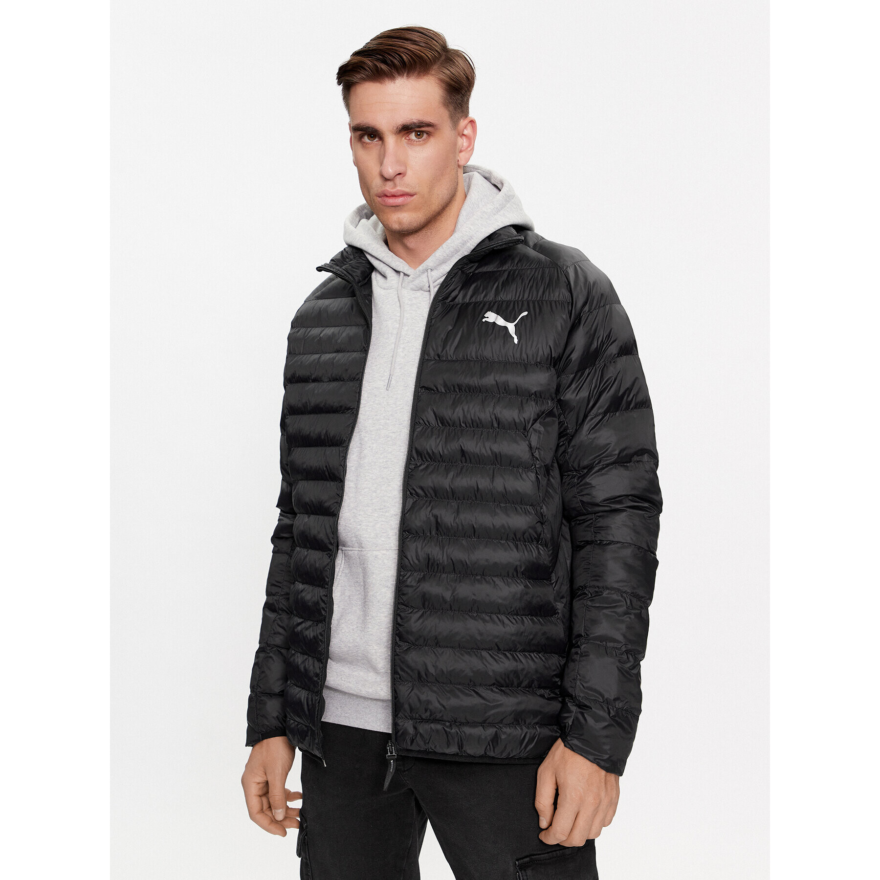Puma Пухено яке Packlite 849356 Черен Regular Fit - Pepit.bg