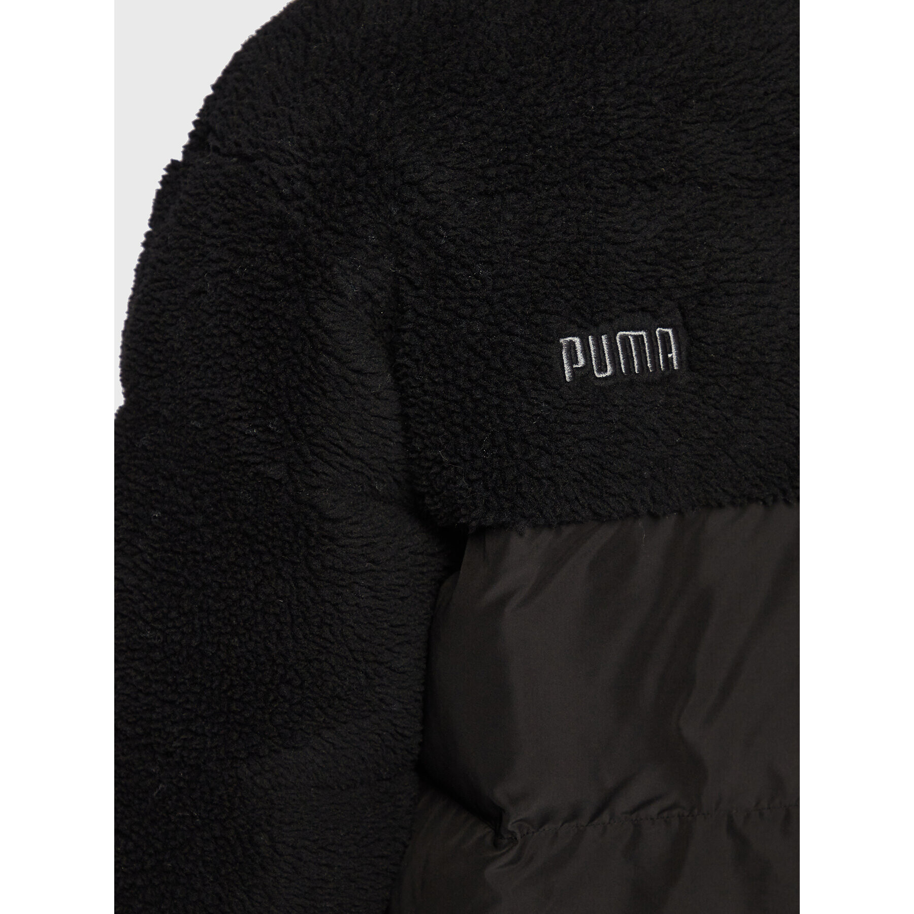 Puma Пухено яке Sherpa 849403 Черен Relaxed Fit - Pepit.bg