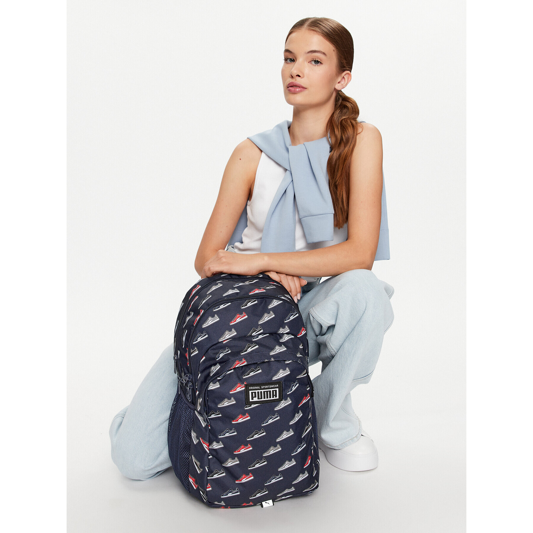 Puma Раница Academy Backpack 079133 Тъмносин - Pepit.bg